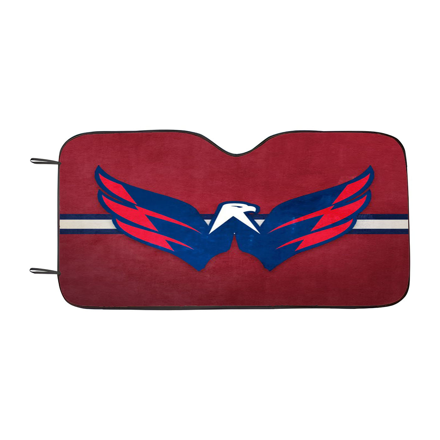 Nhl New Washington Capitals Logo Car Auto Sun Shade Windshield Cover