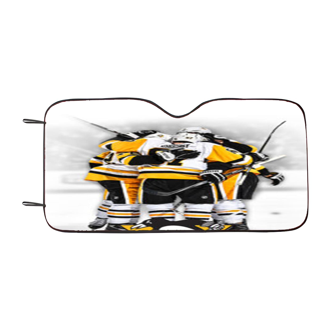 Nhl Pittsburgh Penguins Car Auto Sun Shade Windshield Cover