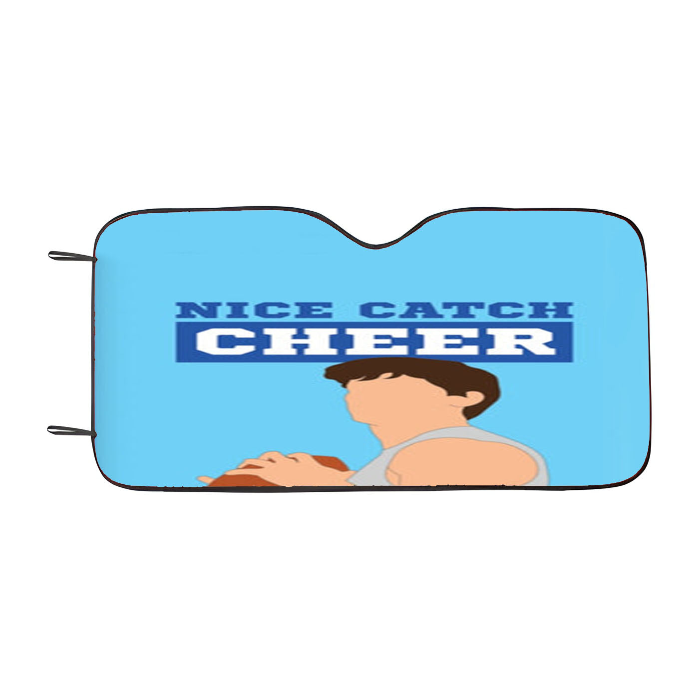 Nice Catch Cheer Car Auto Sun Shade Windshield Cover