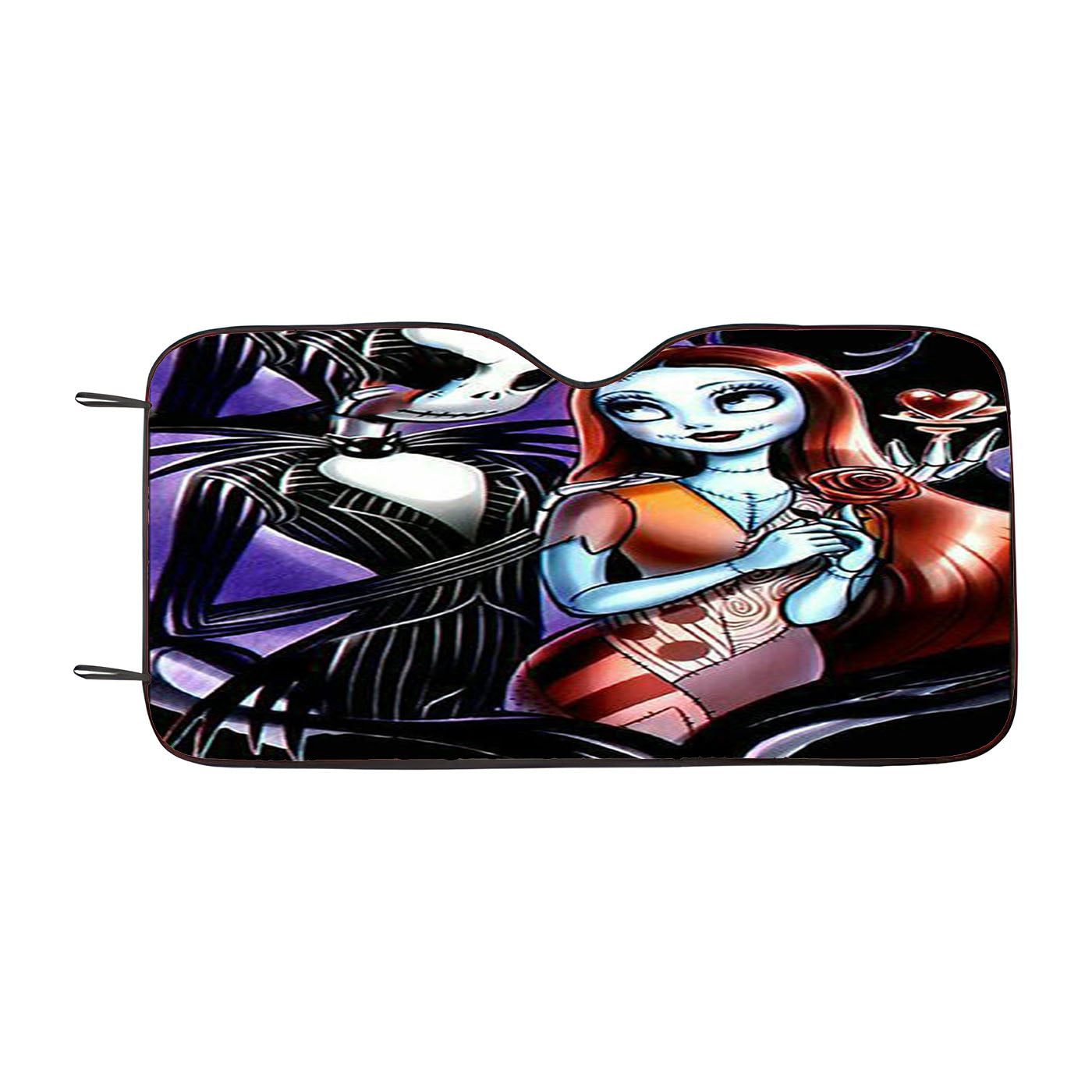 Nightmare Before Christmas Cartoon Car Auto Sun Shade Windshield Cover