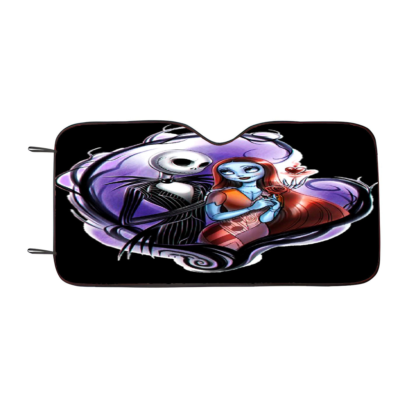 Nightmare Before Christmas Clothes Car Auto Sun Shade Windshield Cover