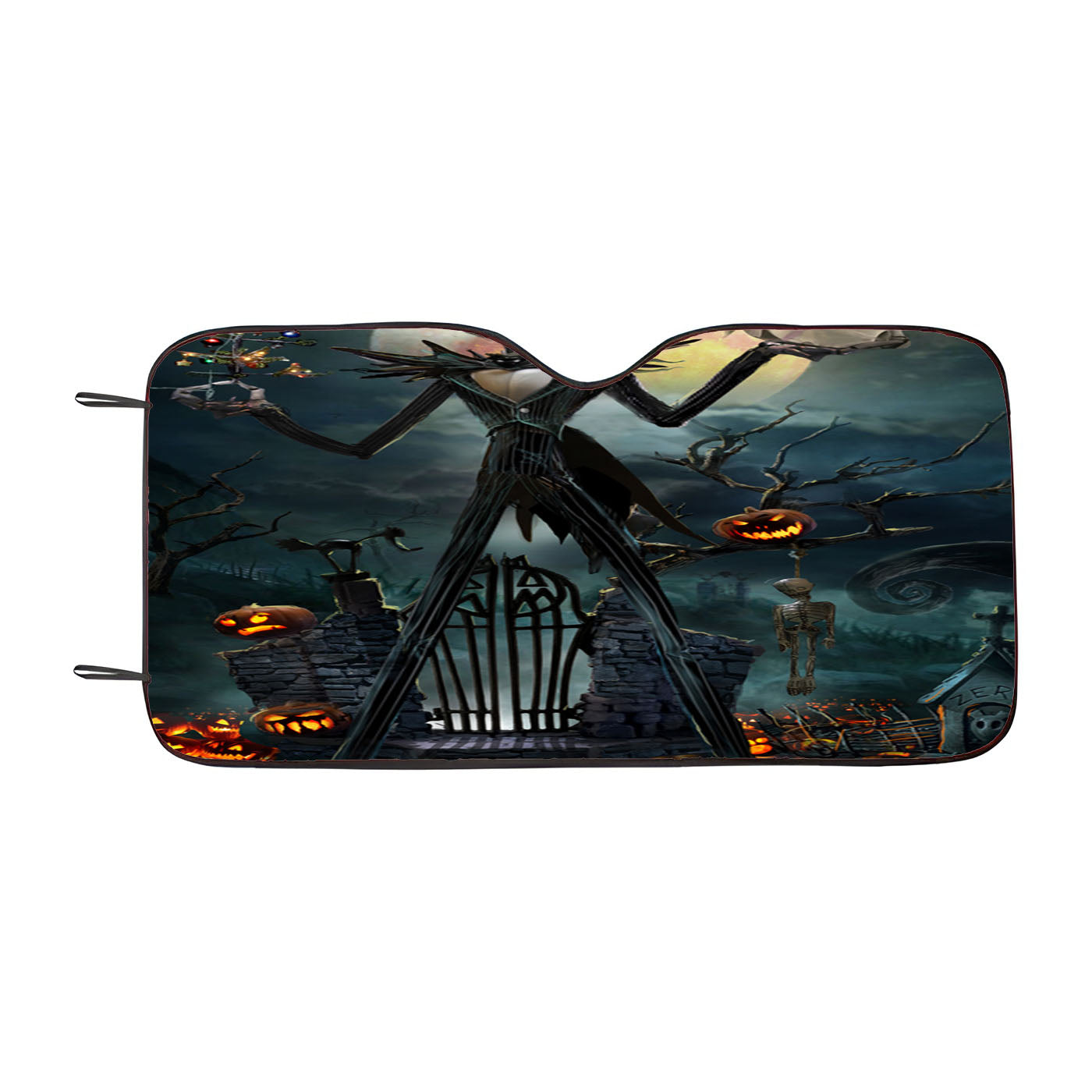 Nightmare Before Christmas Jack Car Auto Sun Shade Windshield Cover