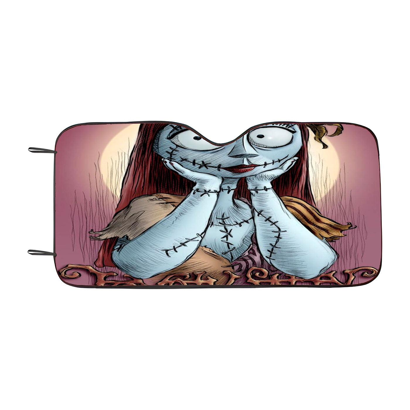 Nightmare Sally Before Christmas Car Auto Sun Shade Windshield Cover