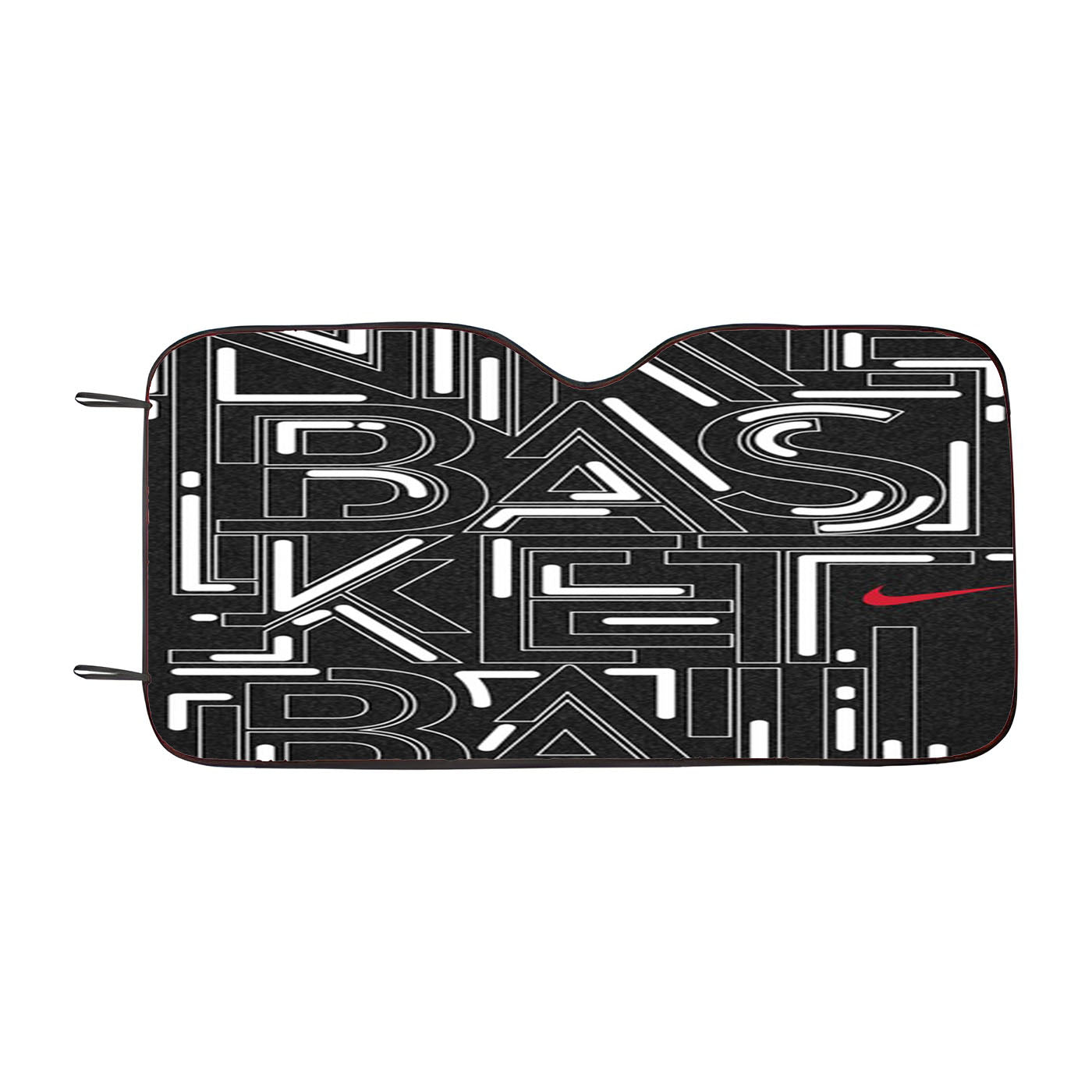 Nike Basket Ball Car Auto Sun Shade Windshield Cover