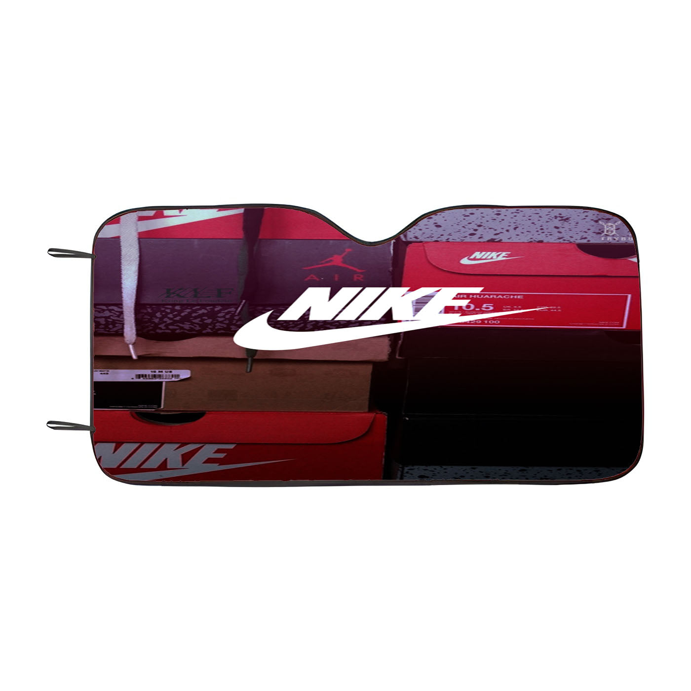 Nike Shoes Basketball Car Auto Sun Shade Windshield Cover