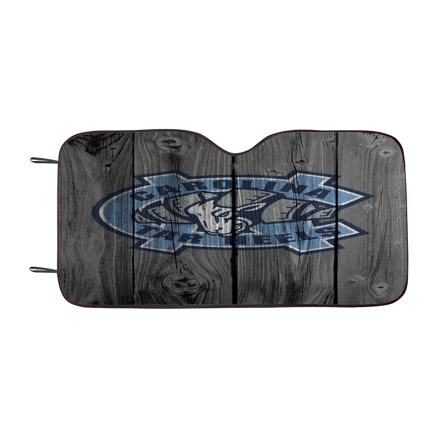 Northern Colorado Carolina Tar Heels Logo Dark Wood Car Auto Sun Shade Windshield Cover