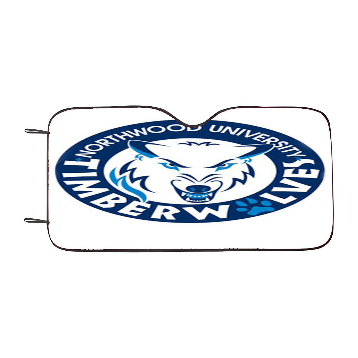 Northwood Timberwolves Symbol Car Auto Sun Shade Windshield Cover