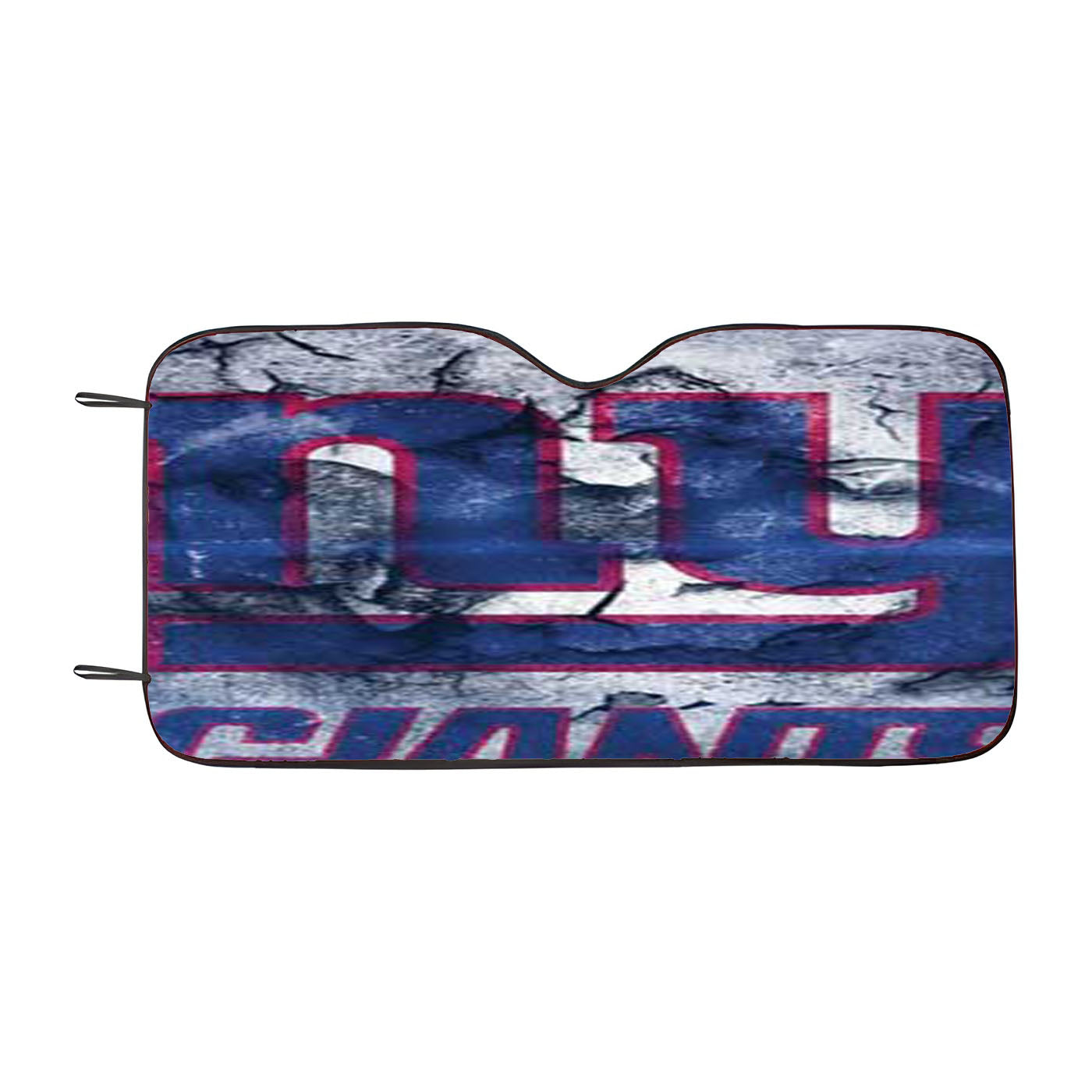 Ny Giants Peeling Car Auto Sun Shade Windshield Cover