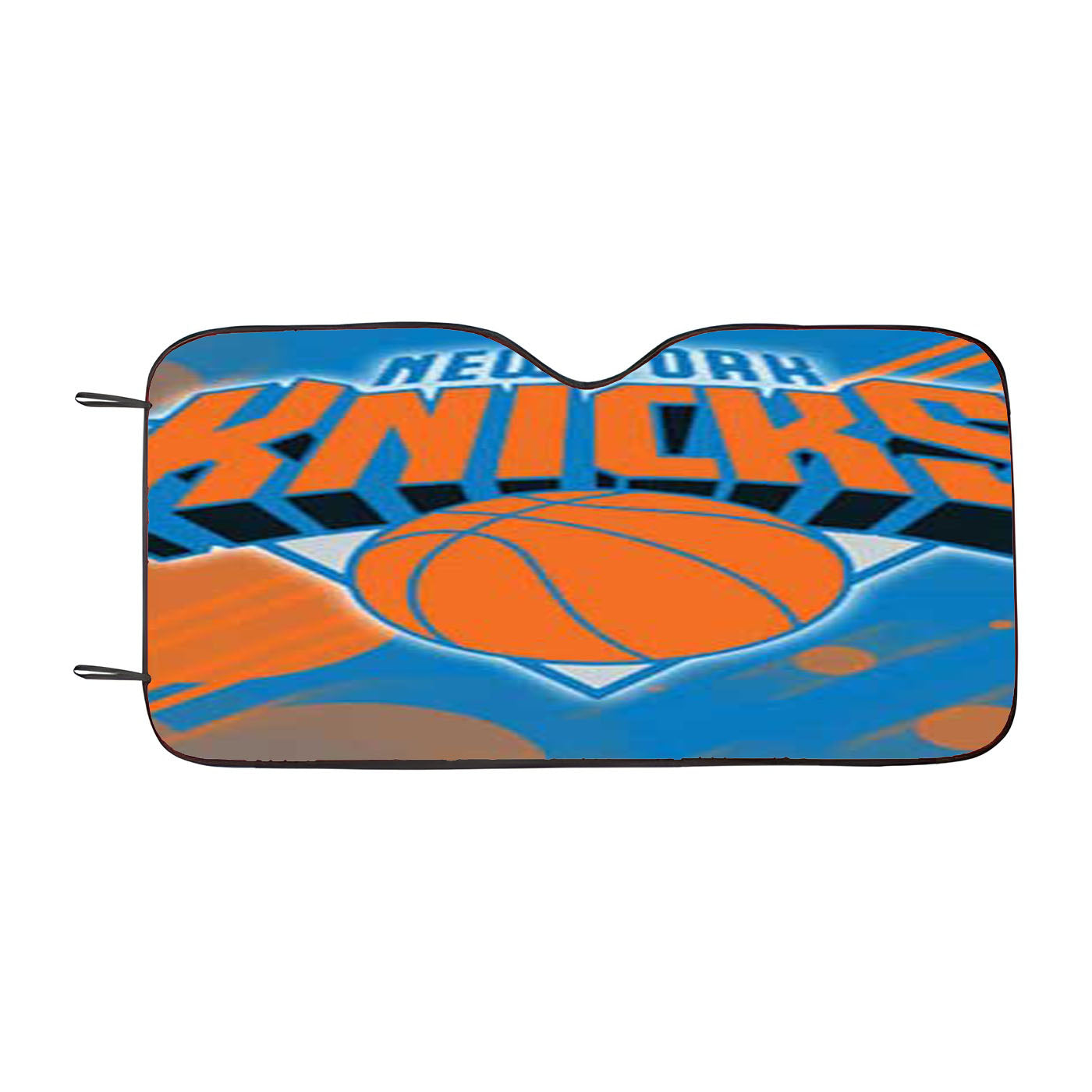 Ny Knicks Circles Stripes Car Auto Sun Shade Windshield Cover
