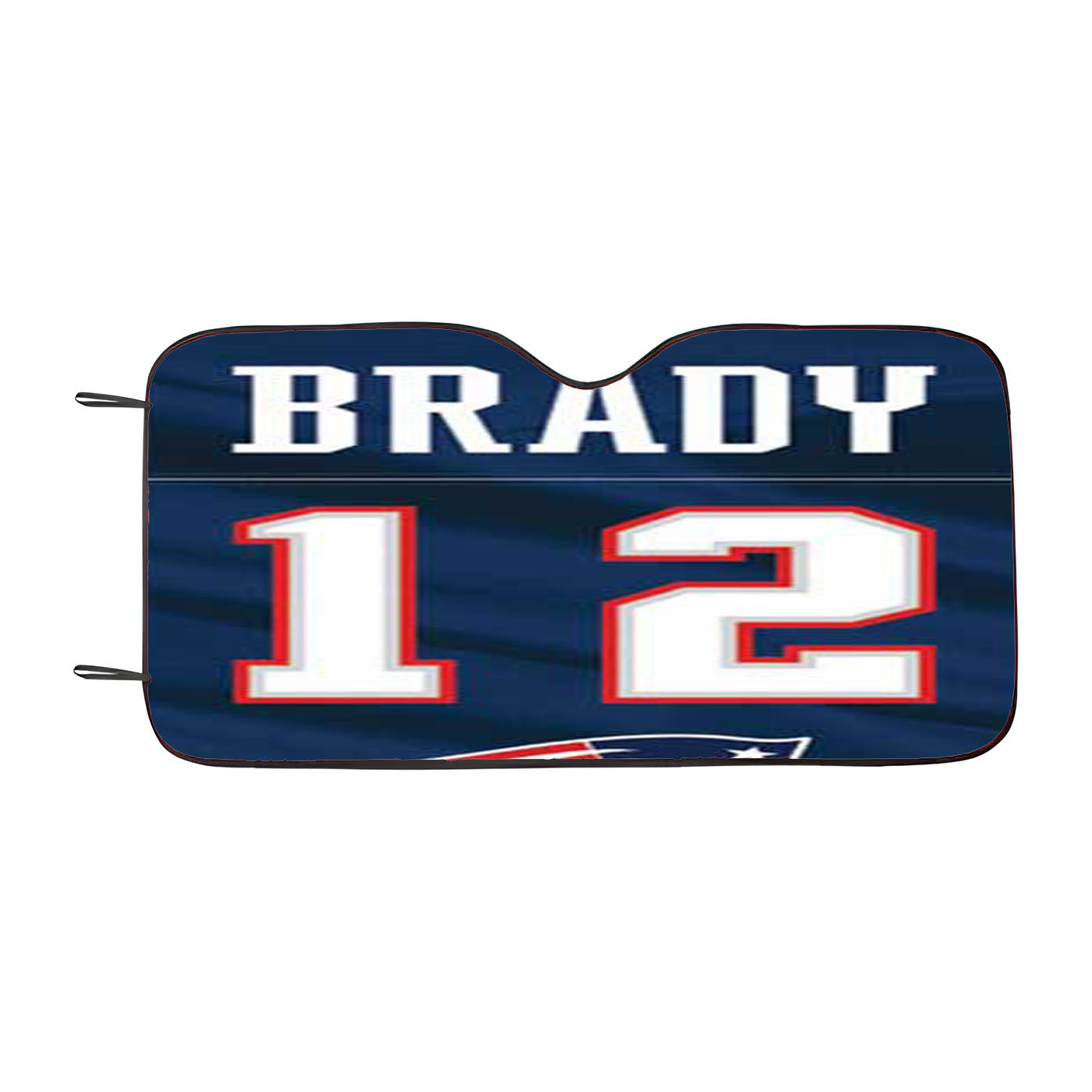 Ny Patriots Tom Brady Jersey Car Auto Sun Shade Windshield Cover