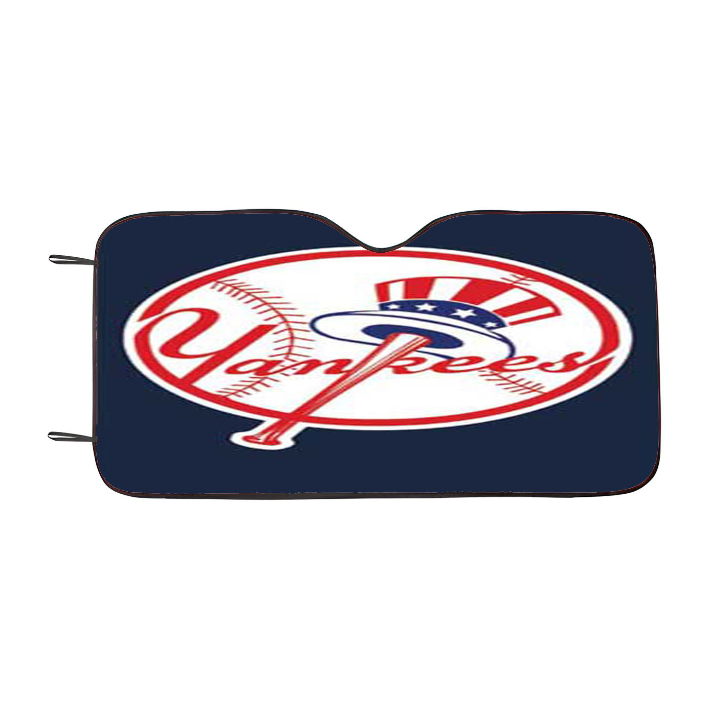 Ny Yankees Big Logo Ball Car Auto Sun Shade Windshield Cover