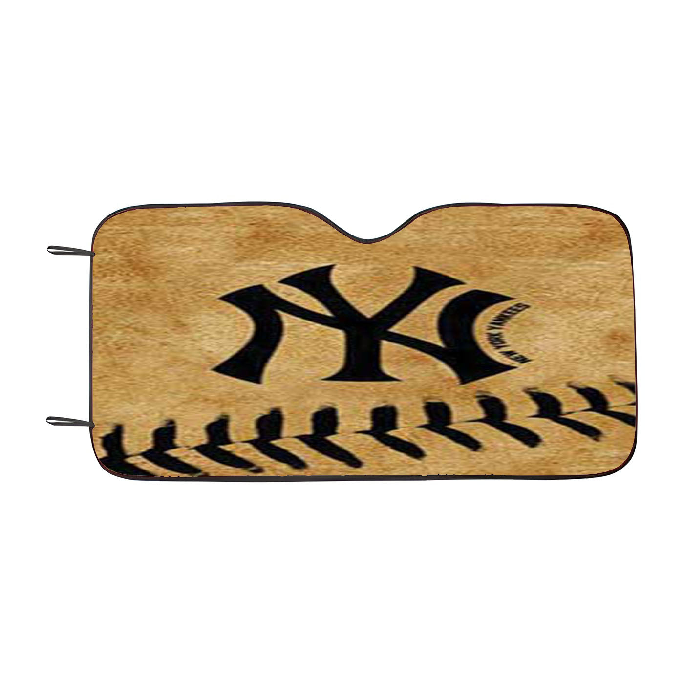 Ny Yankees Rough Vintage Car Auto Sun Shade Windshield Cover