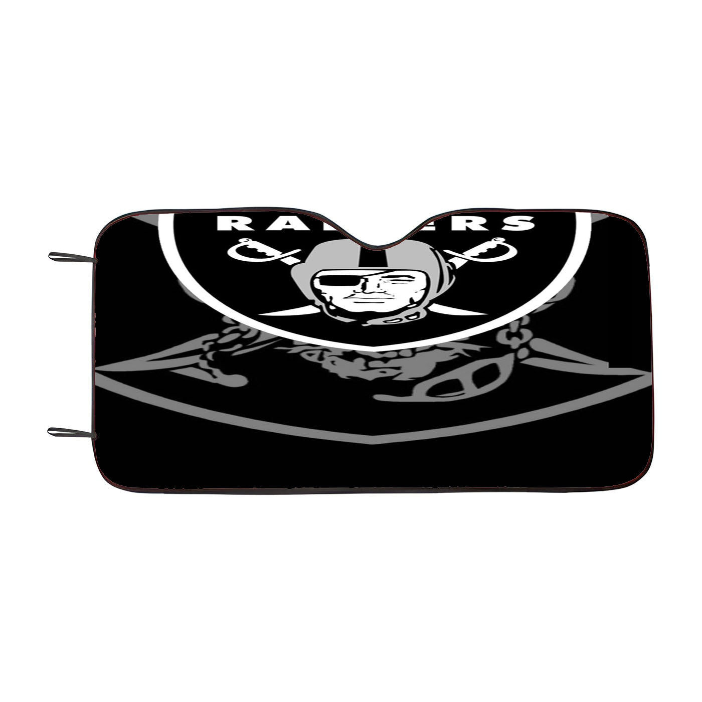 Oakland Raiders Car Auto Sun Shade Windshield Cover