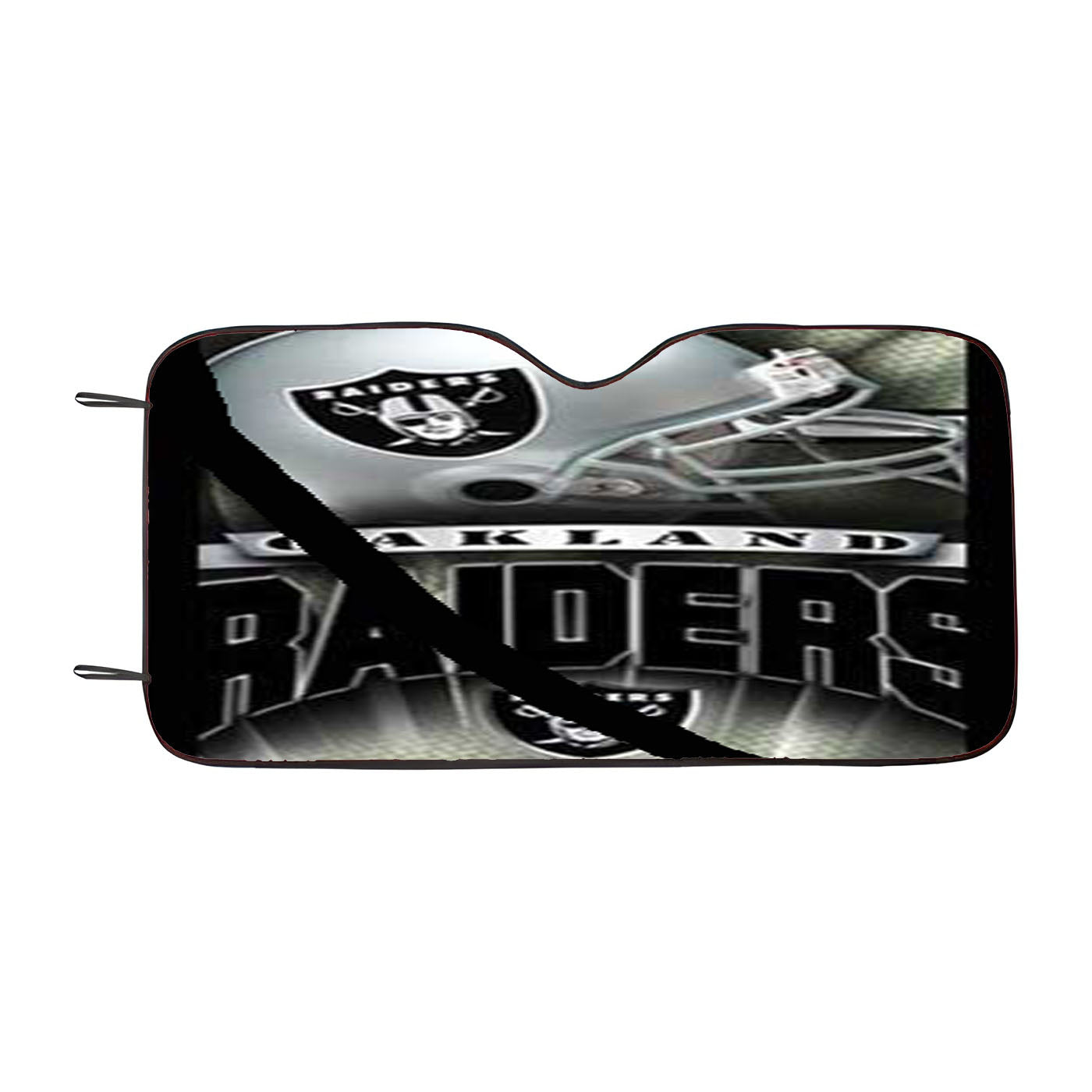 Oakland Raiders Banner Car Auto Sun Shade Windshield Cover