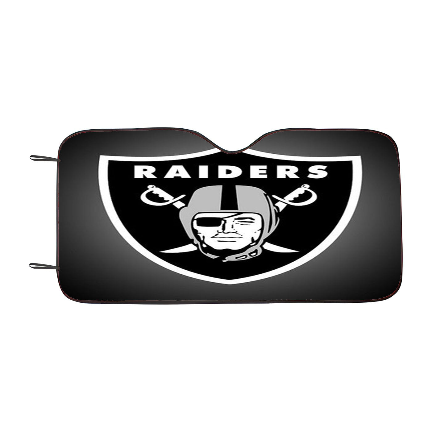 Oakland Raiders Emblem Car Auto Sun Shade Windshield Cover