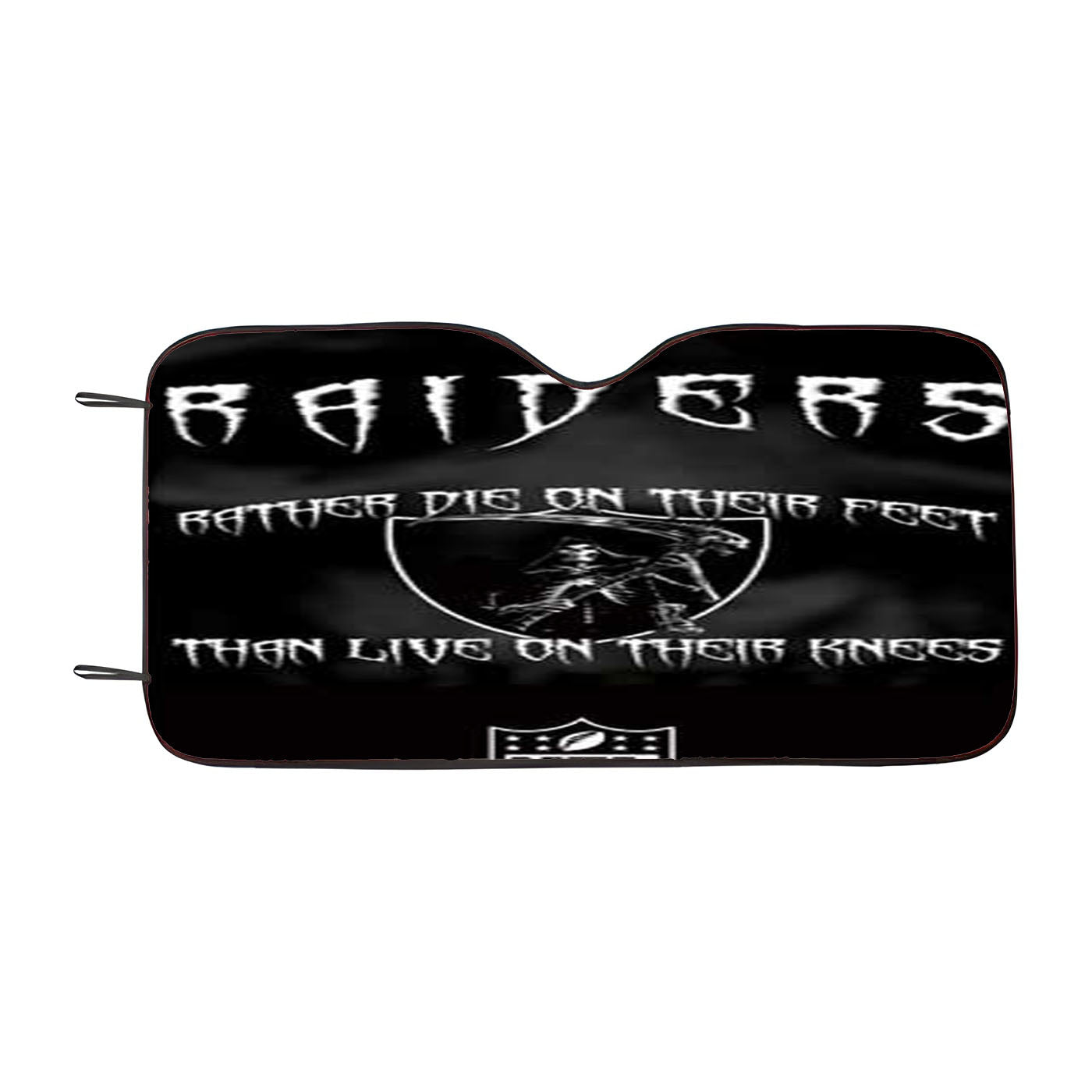 Oakland Raiders Rather Die Car Auto Sun Shade Windshield Cover