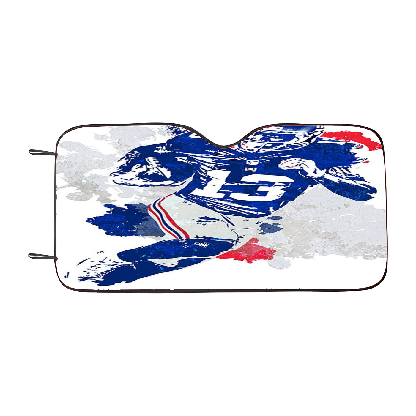 Odell Beckham Jr Painting Car Auto Sun Shade Windshield Cover