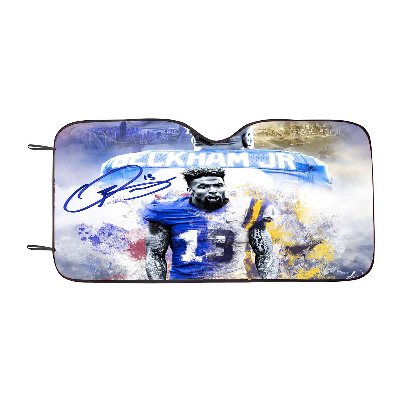 Odell Beckham Jr Signature Car Auto Sun Shade Windshield Cover