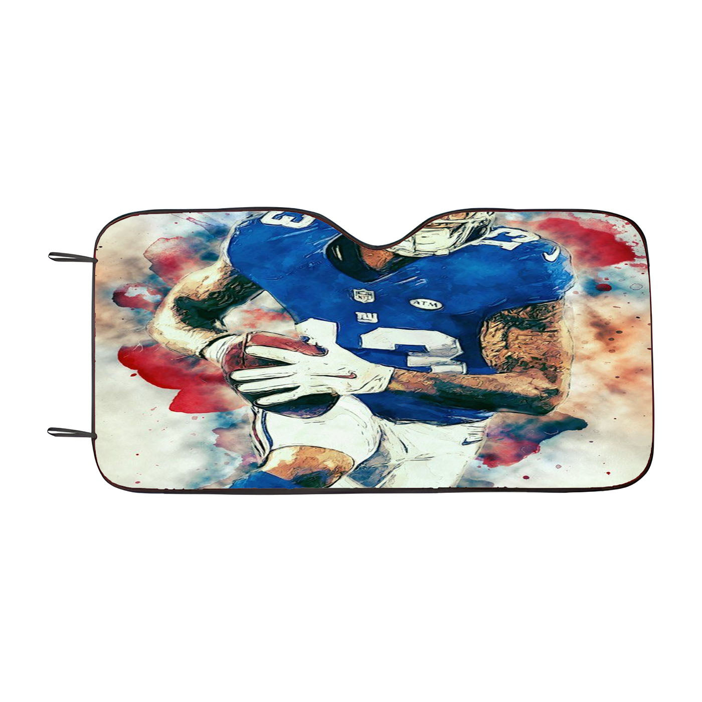 Odell Beckham Jr Signature Painting Car Auto Sun Shade Windshield Cover