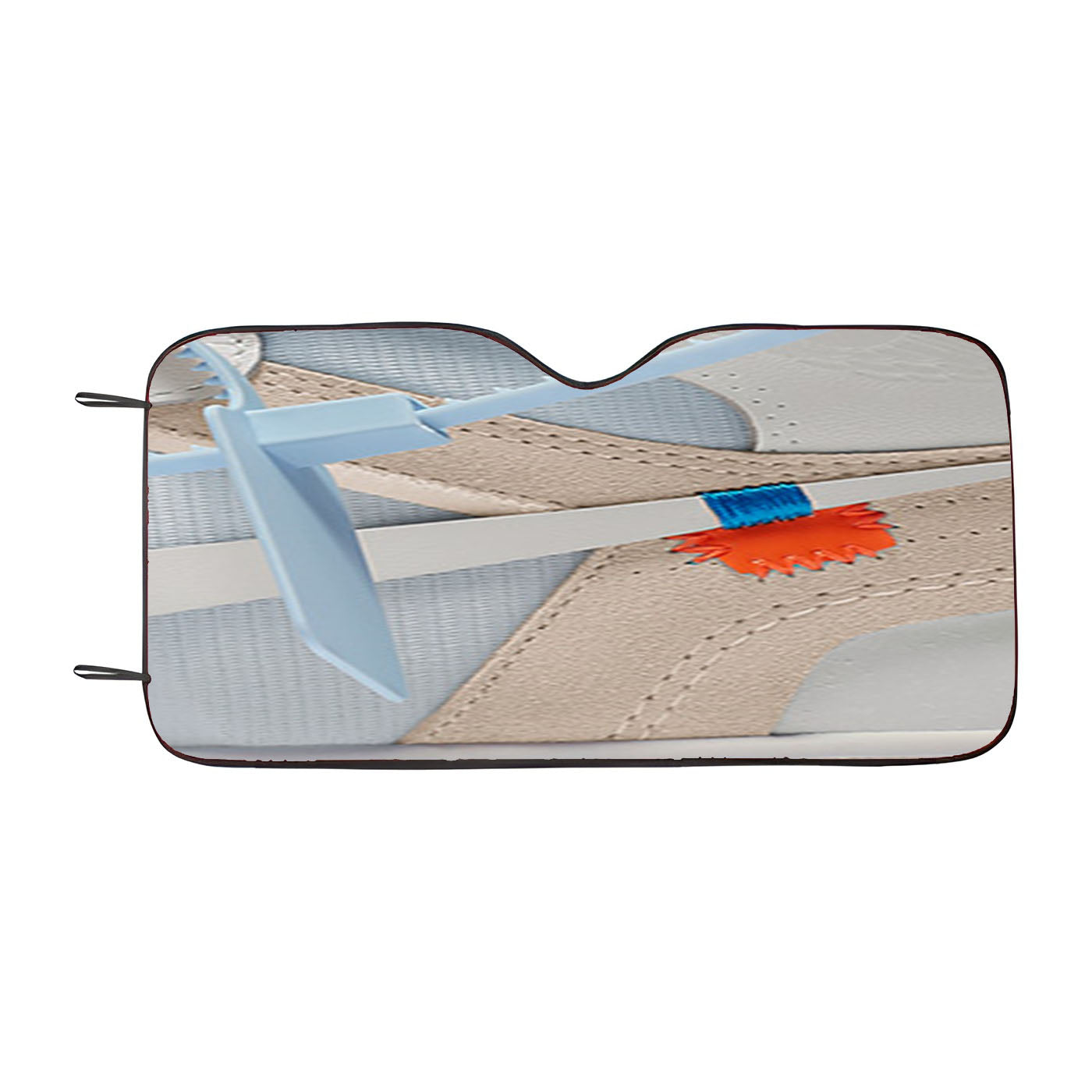 Off White X Air Jordan 1 Car Auto Sun Shade Windshield Cover