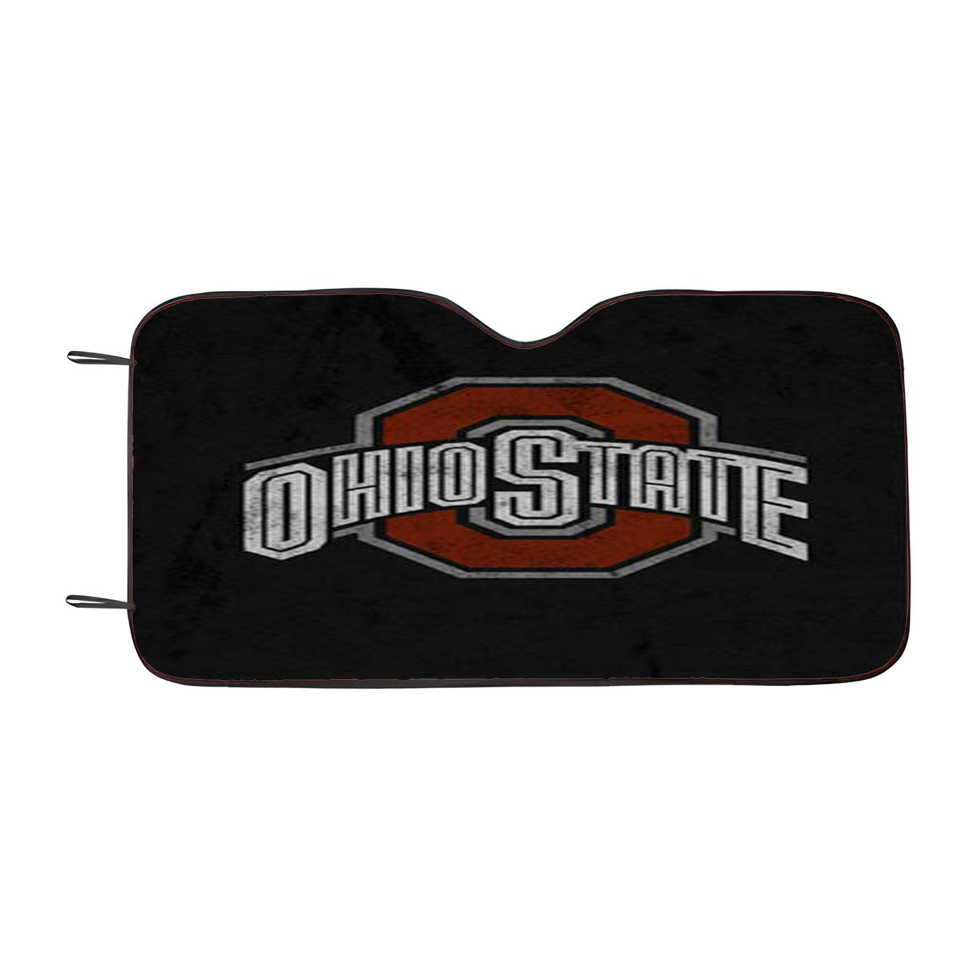 Ohio State Art Car Auto Sun Shade Windshield Cover