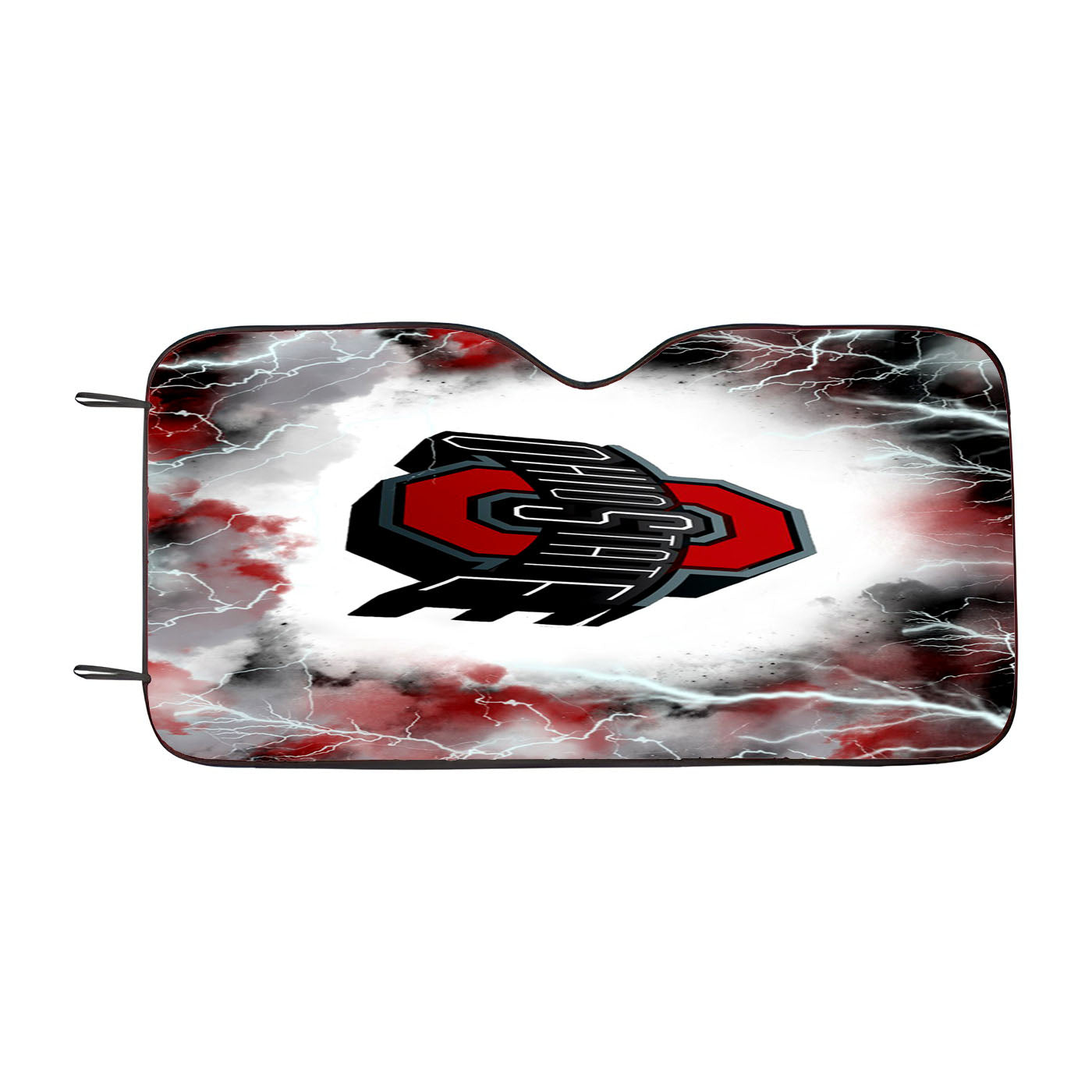 Ohio State Football Logo Car Auto Sun Shade Windshield Cover