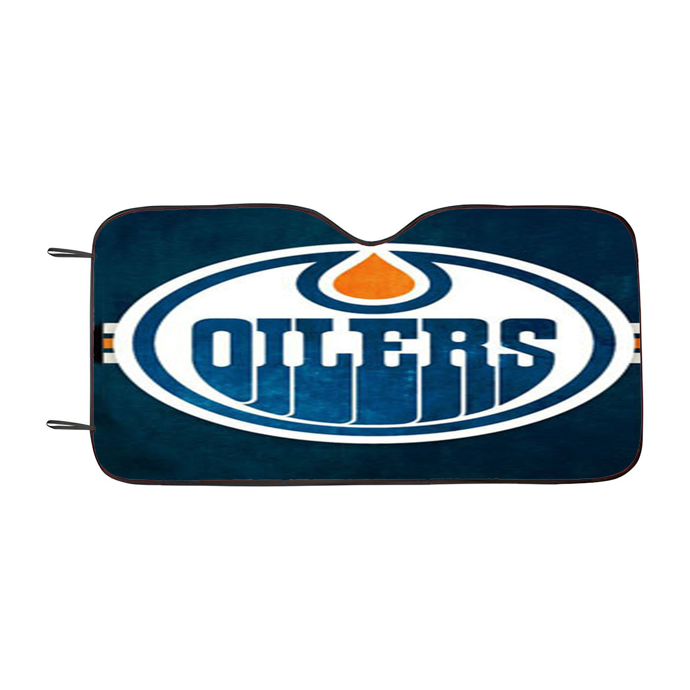 Oilers New Logo Car Auto Sun Shade Windshield Cover