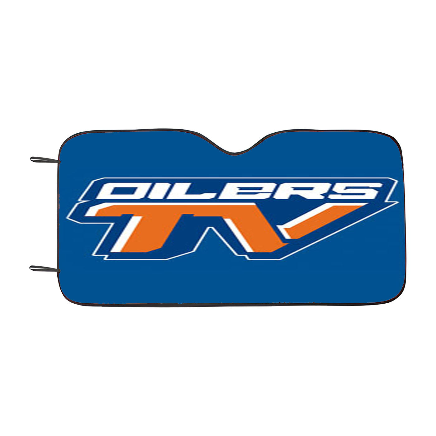 Oilers Tv Car Auto Sun Shade Windshield Cover