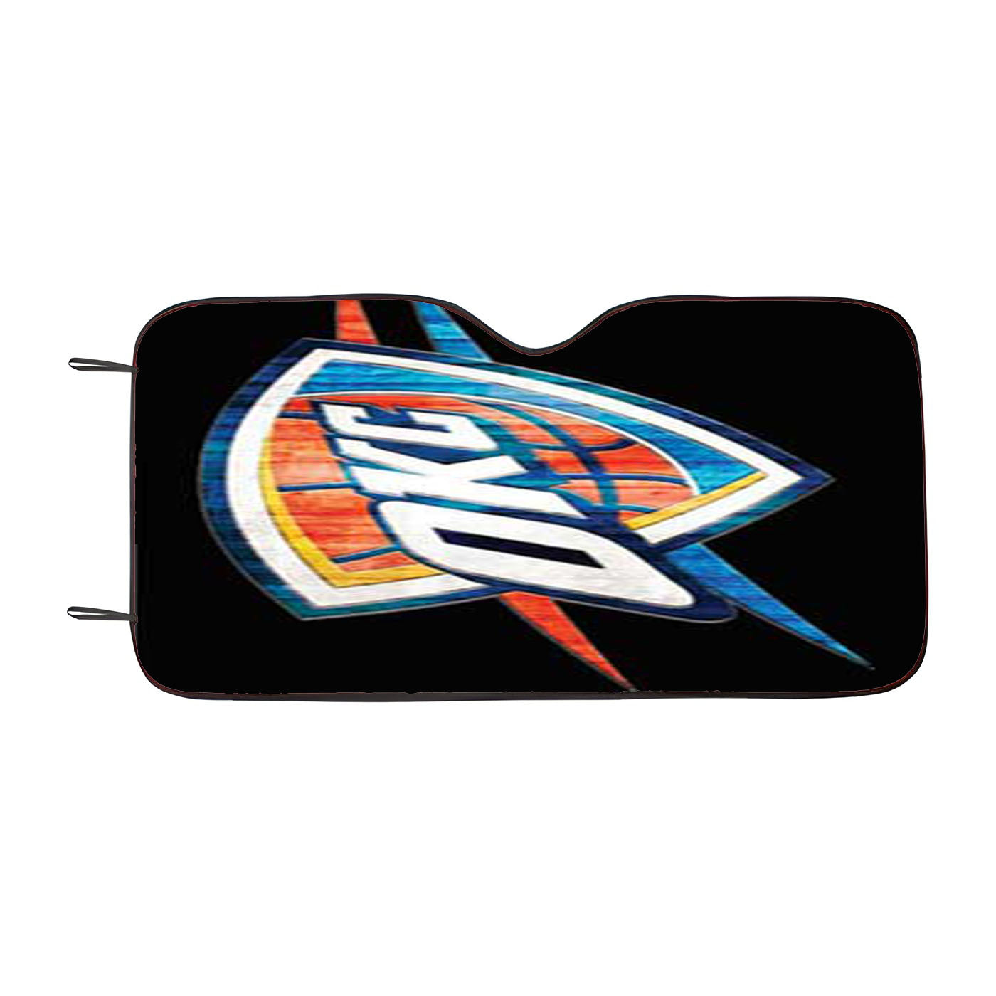 Okc Thunder Logo Shield Car Auto Sun Shade Windshield Cover