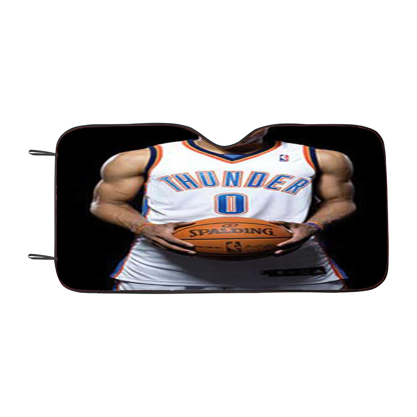 Okc Thunder Russell Westbrook Car Auto Sun Shade Windshield Cover