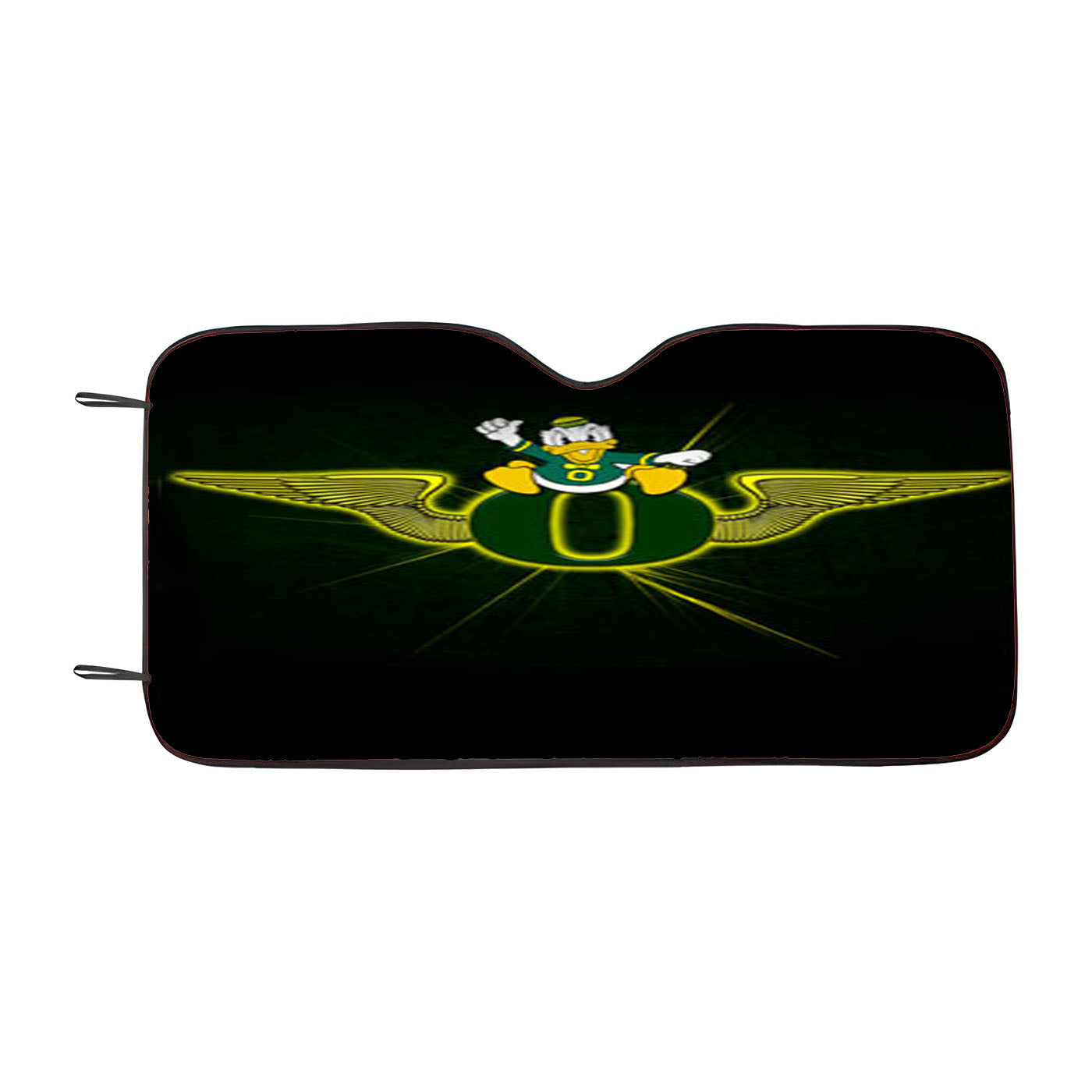 Oregon Ducks Football Wings Car Auto Sun Shade Windshield Cover