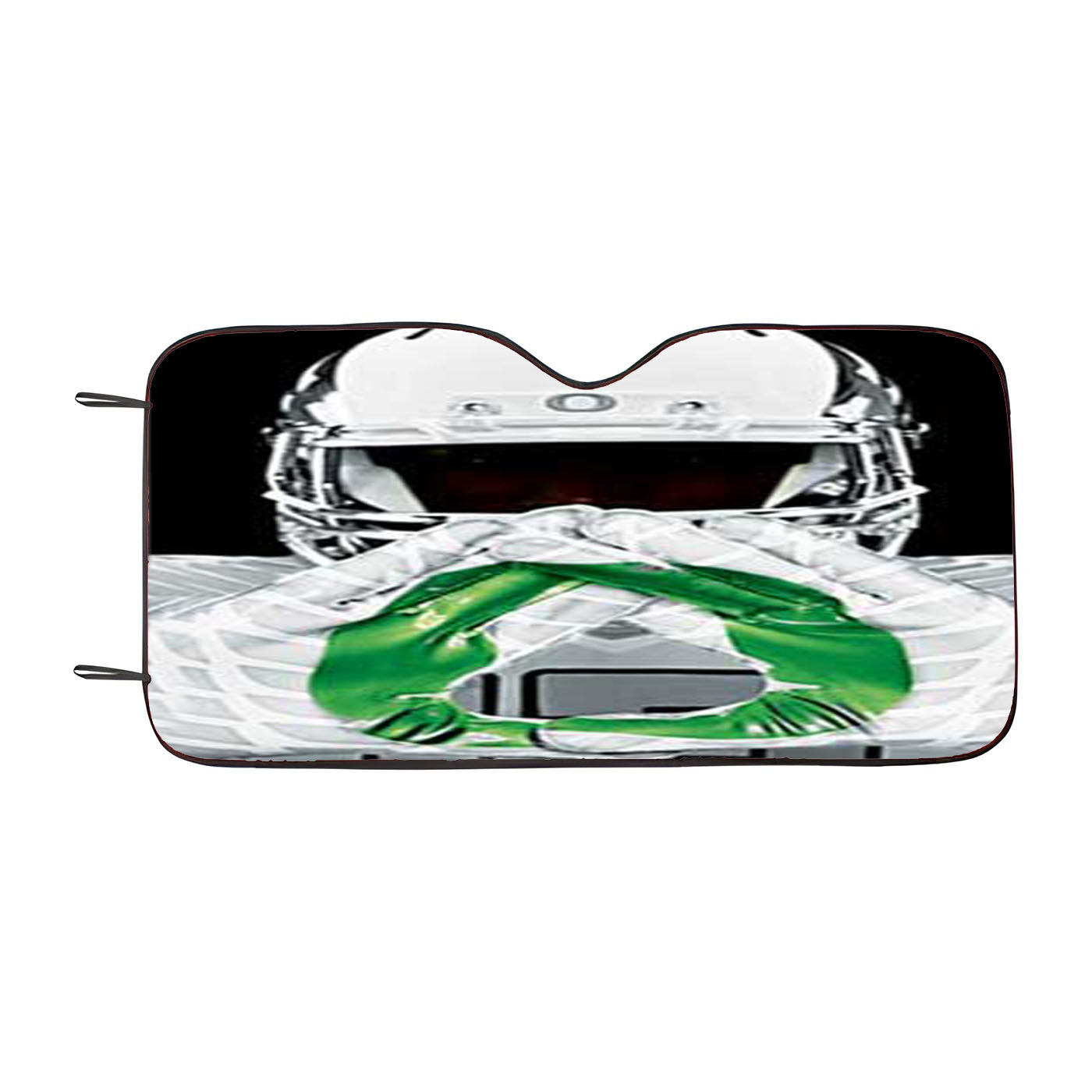 Oregon Ducks Gloves Green Car Auto Sun Shade Windshield Cover