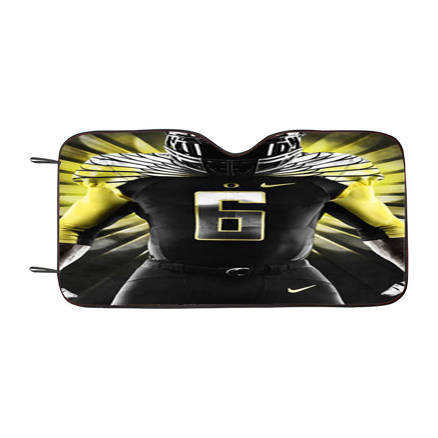 Oregon Ducks Player Car Auto Sun Shade Windshield Cover