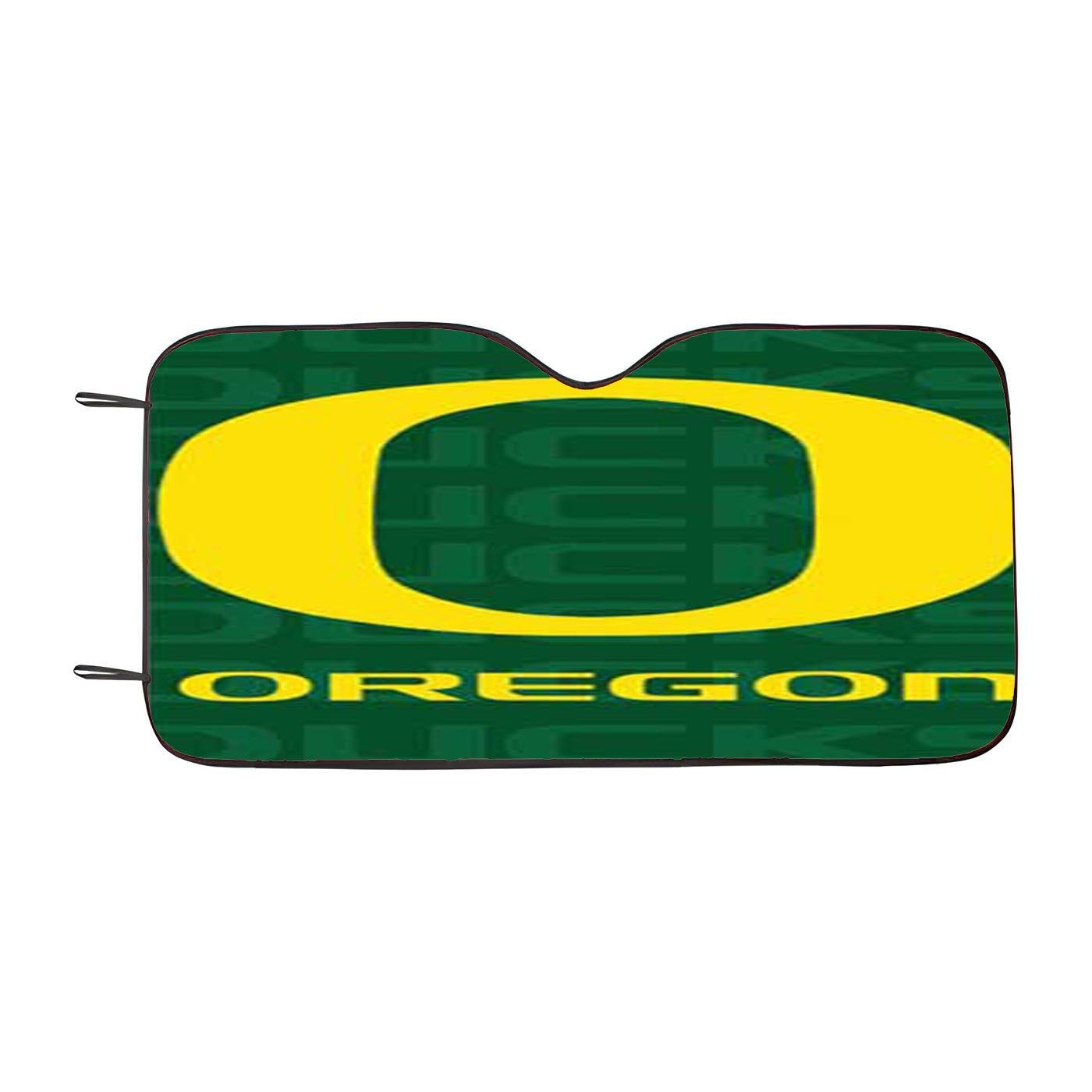 Oregon Ducks Repeat Car Auto Sun Shade Windshield Cover