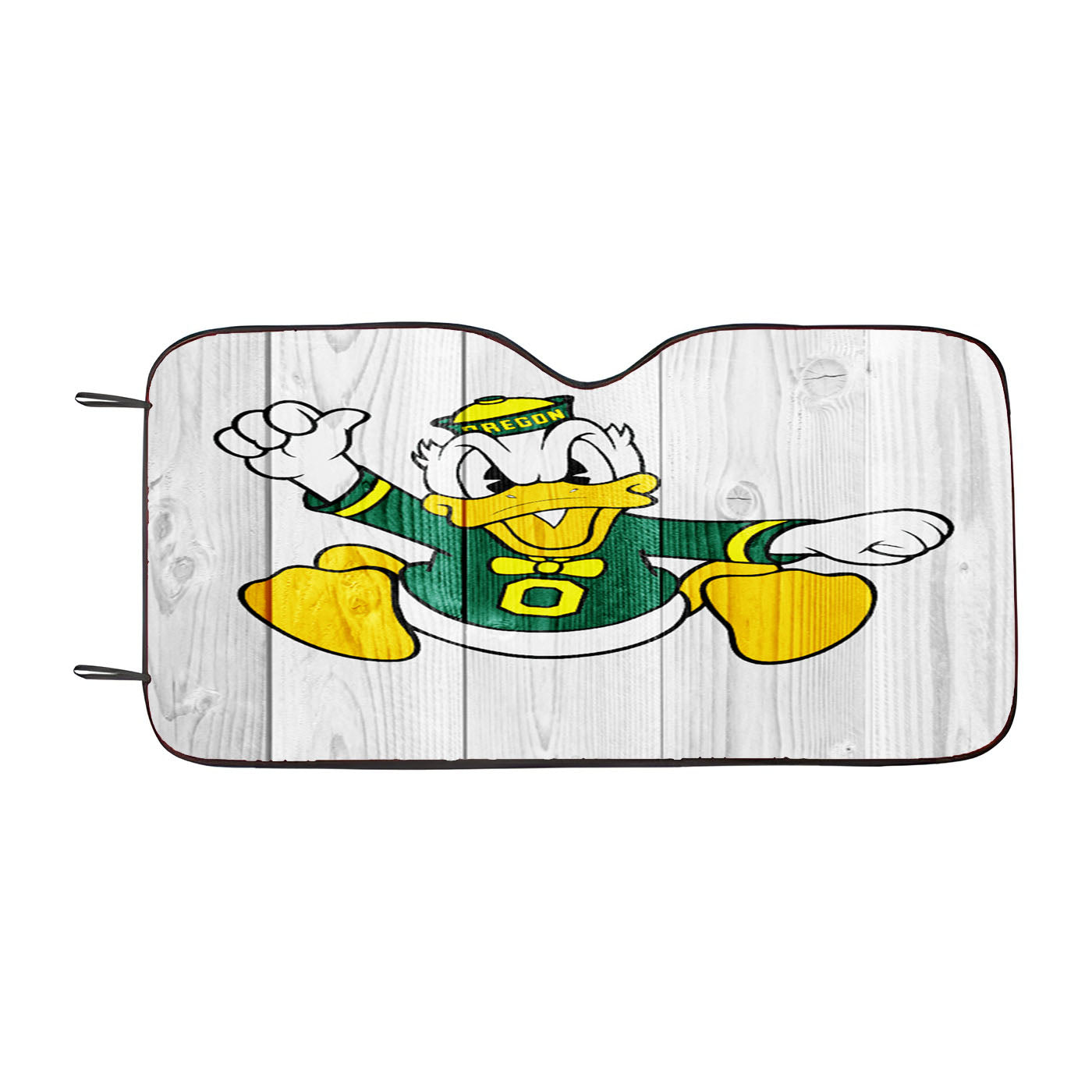 Oregon Ducks University Nfl Logo White3 Car Auto Sun Shade Windshield Cover