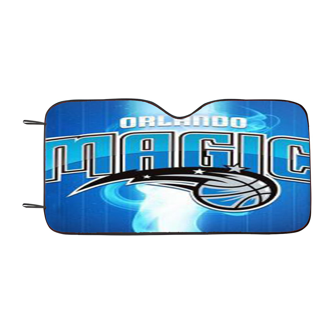 Orlando Magic Basketball Blue Flame Car Auto Sun Shade Windshield Cover