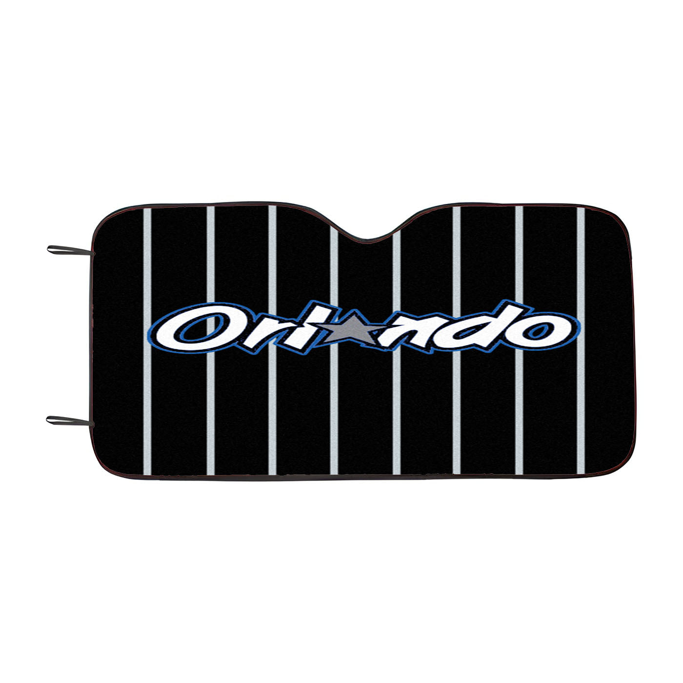 Orlando Magic Logo Stripe Car Auto Sun Shade Windshield Cover