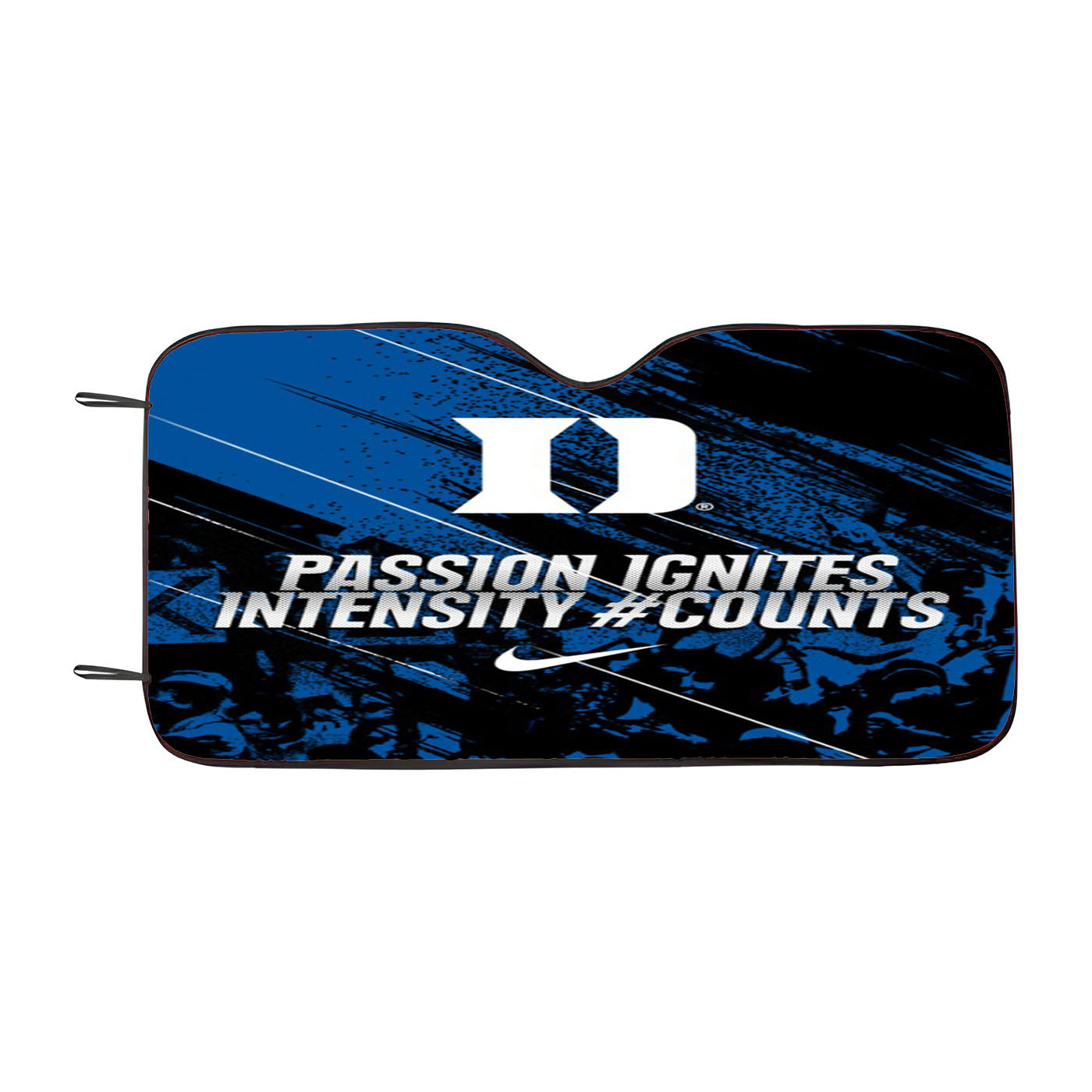 Passion Duke Blue Devils Nike Car Auto Sun Shade Windshield Cover