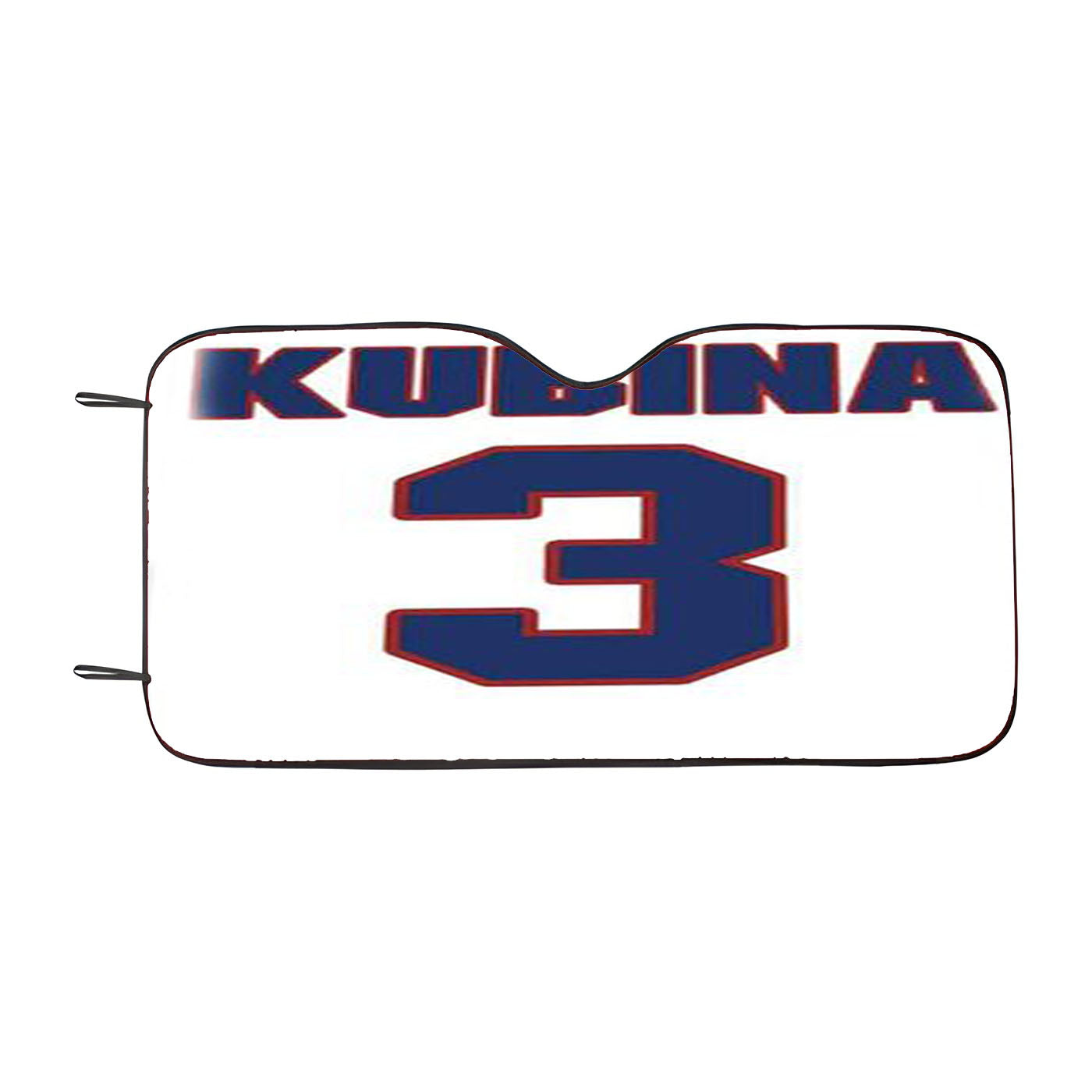 Pavel Kubina National Hockey Car Auto Sun Shade Windshield Cover