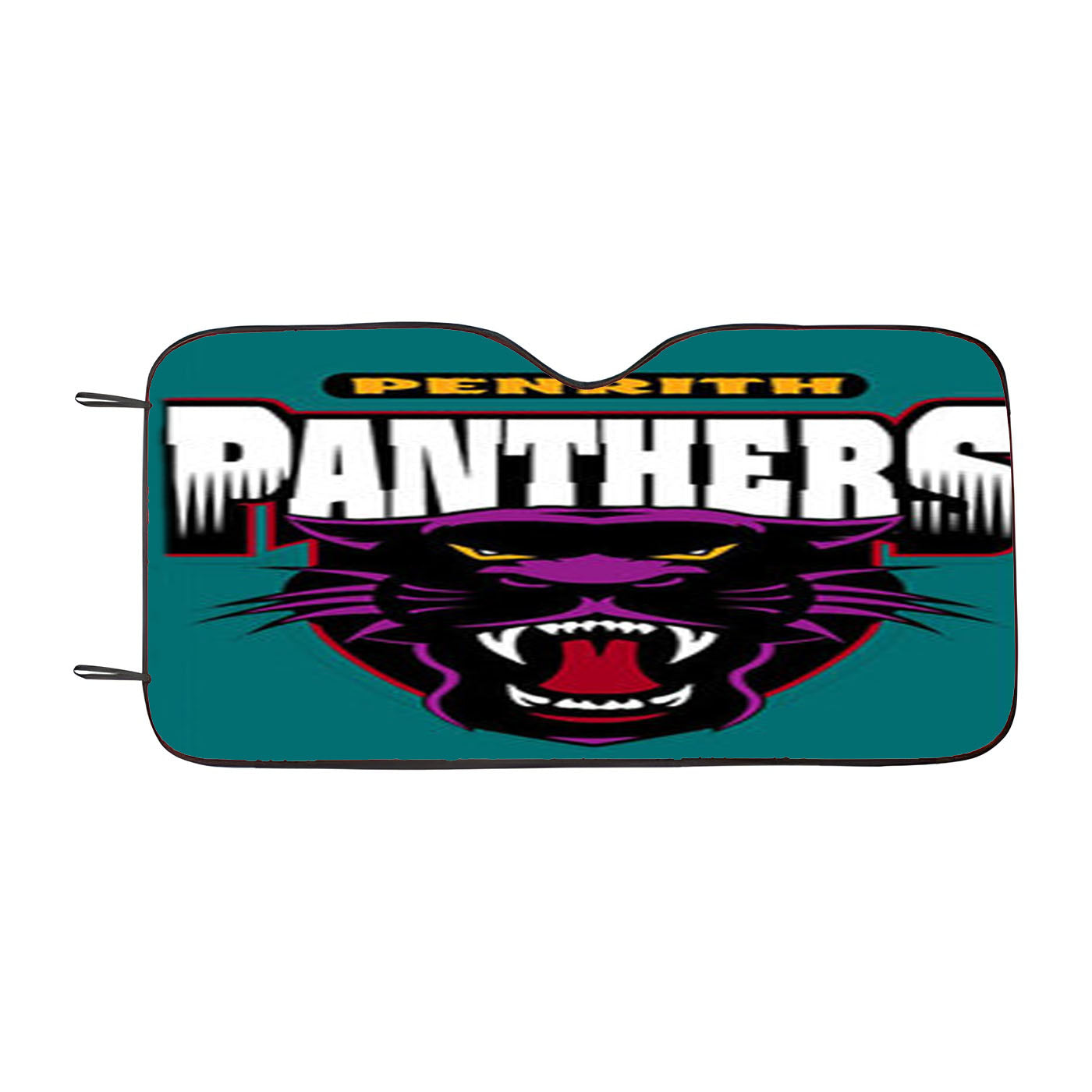 Penrith Panthers Galaxy Car Auto Sun Shade Windshield Cover