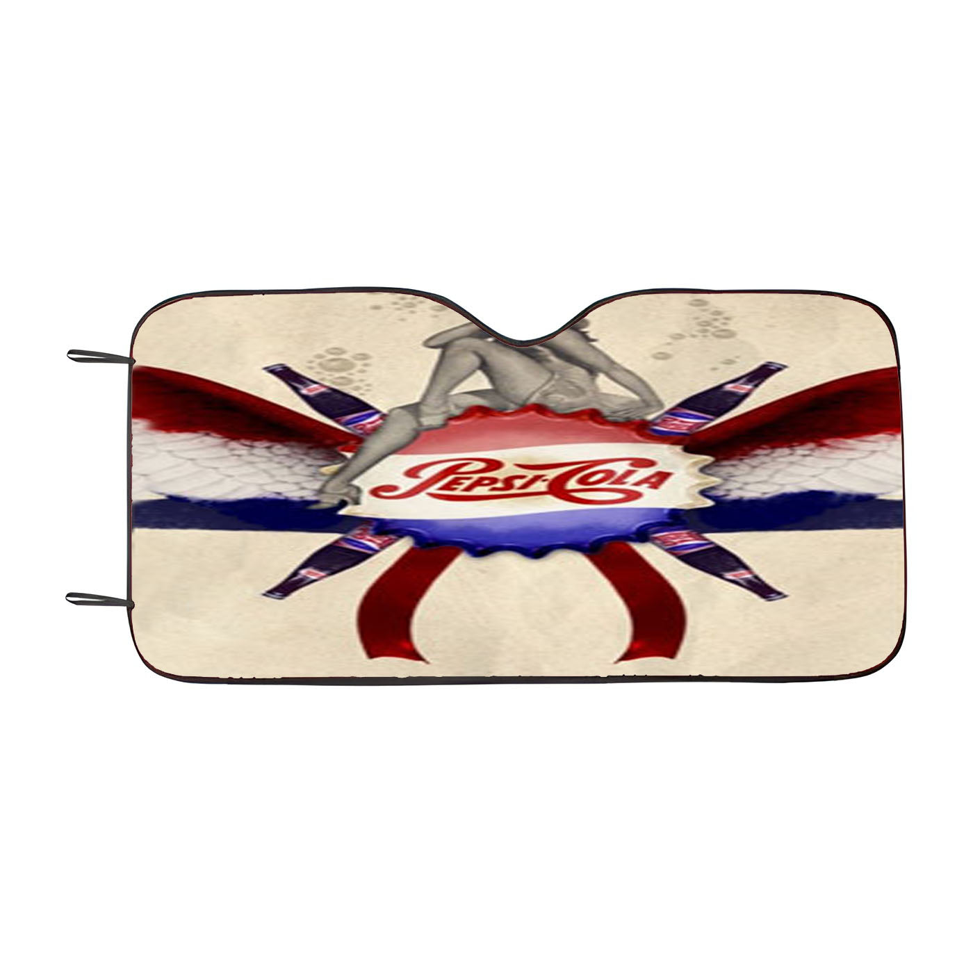 Pepsi Coca Cola Drink Car Auto Sun Shade Windshield Cover