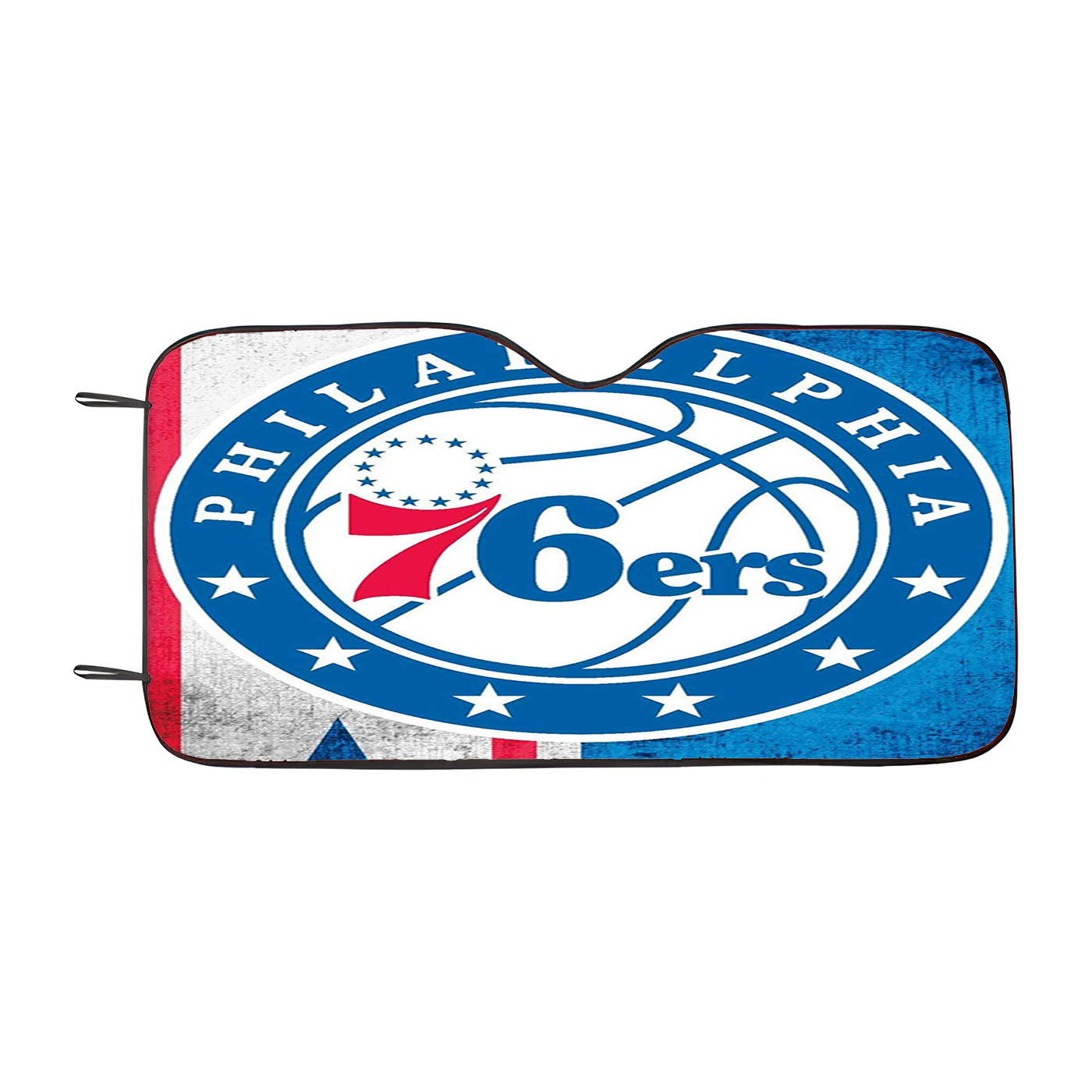 Philadelphia 76Ers Logo Flag Car Auto Sun Shade Windshield Cover