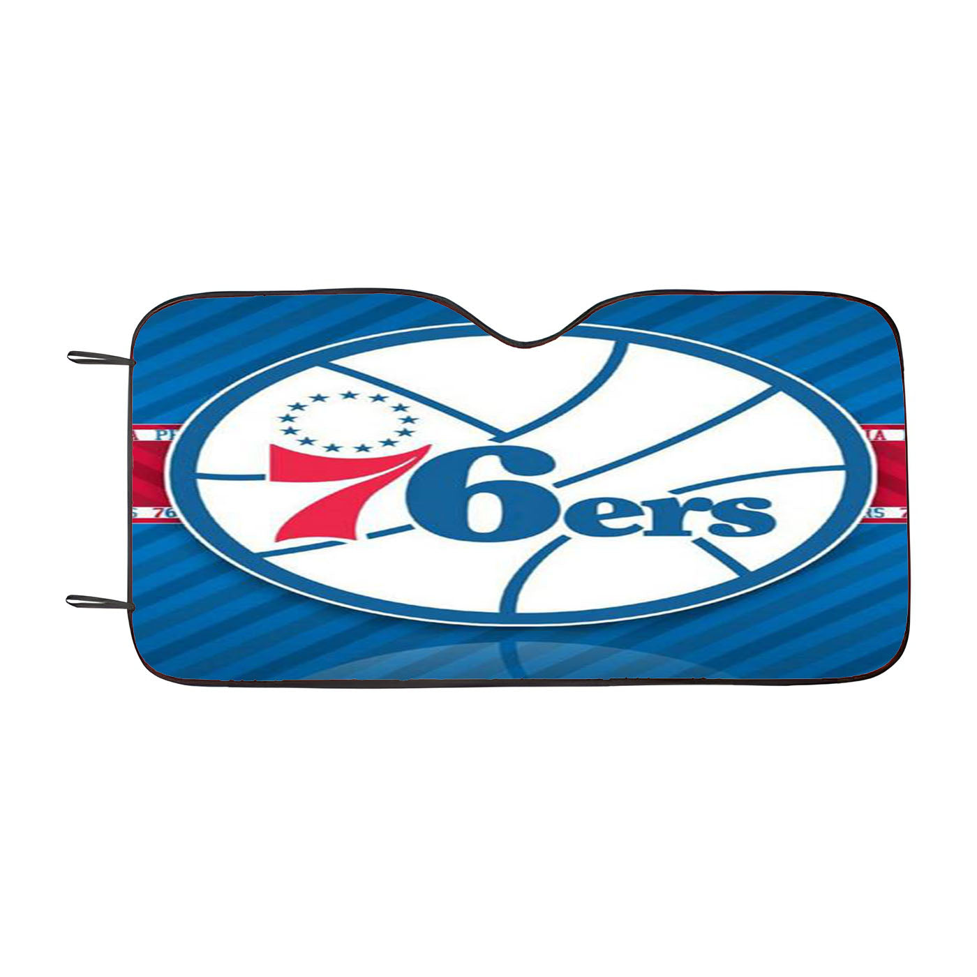 Philadelphia 76Ers Nba Car Auto Sun Shade Windshield Cover