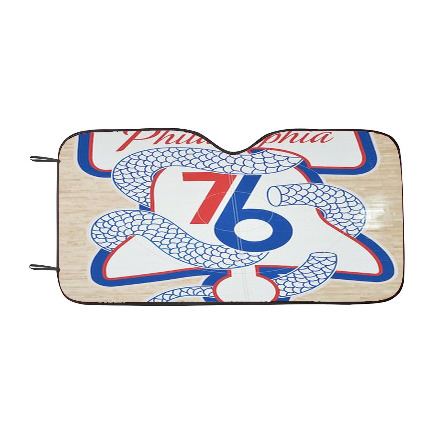 Philadelphia 76Ers Snake Logo Field Car Auto Sun Shade Windshield Cover