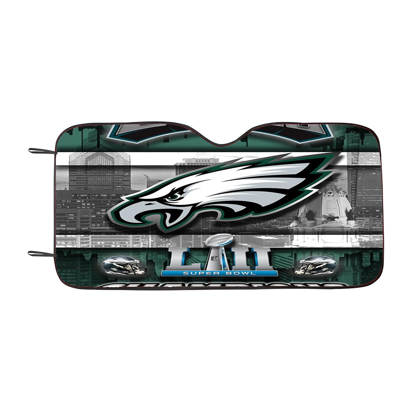Philadelphia Eagles Super Bowl Champions Wallpaper Car Auto Sun Shade Windshield Cover
