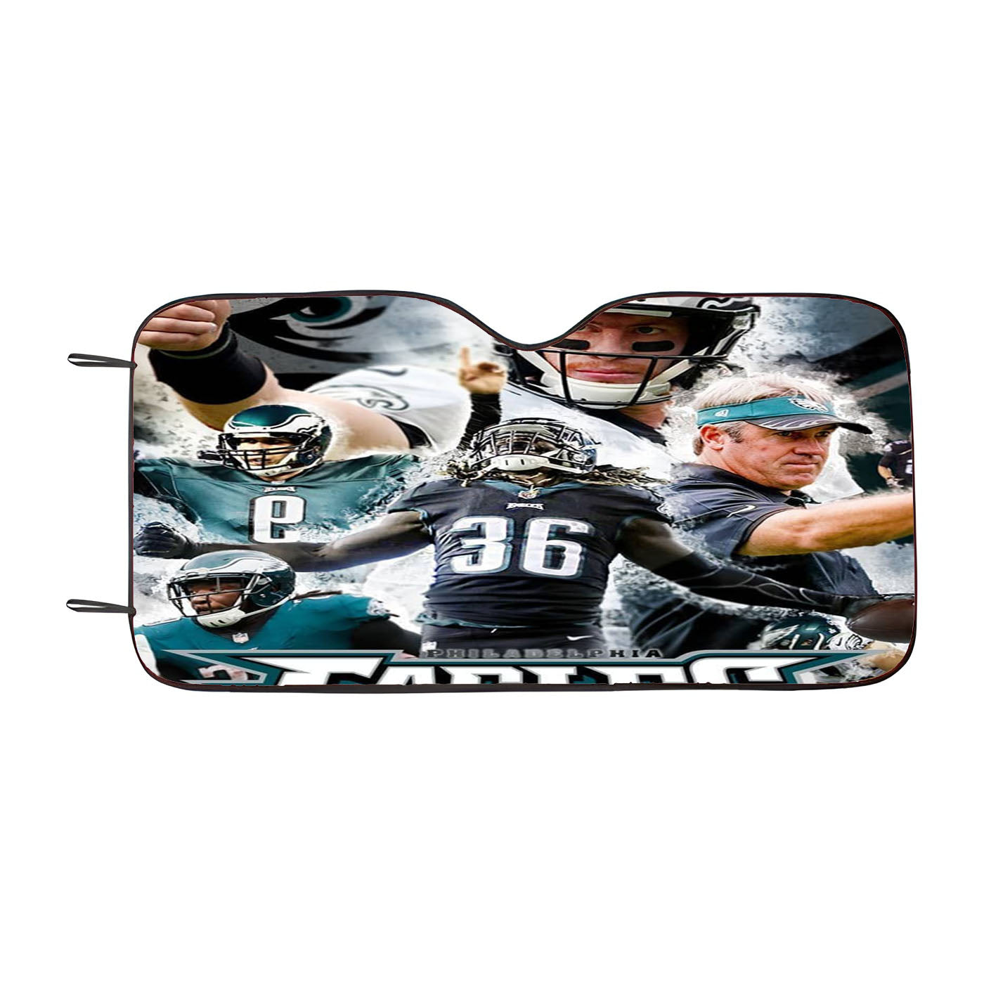 Philadelphia Super Bowl Eagles Car Auto Sun Shade Windshield Cover