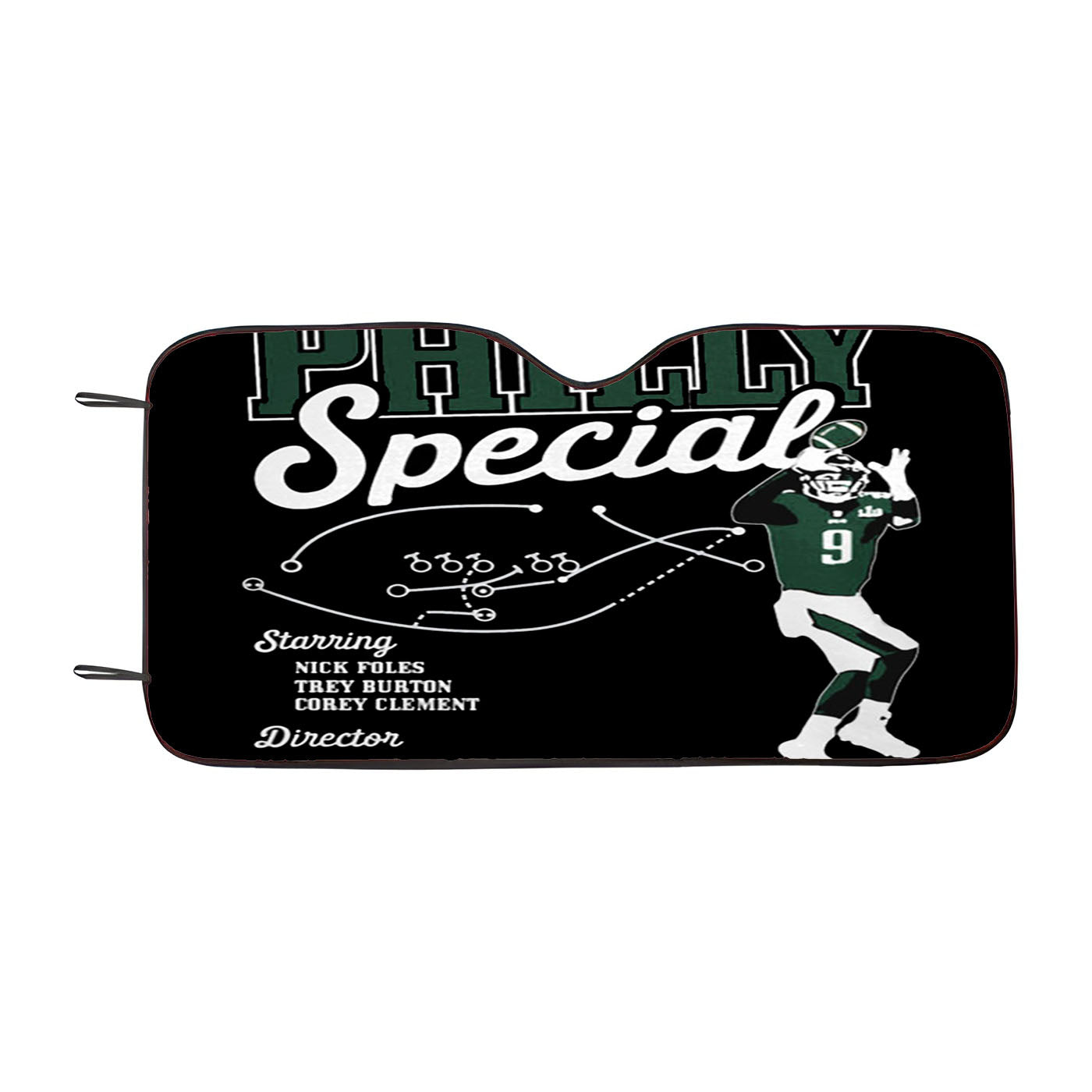 Philly Eagles Car Auto Sun Shade Windshield Cover