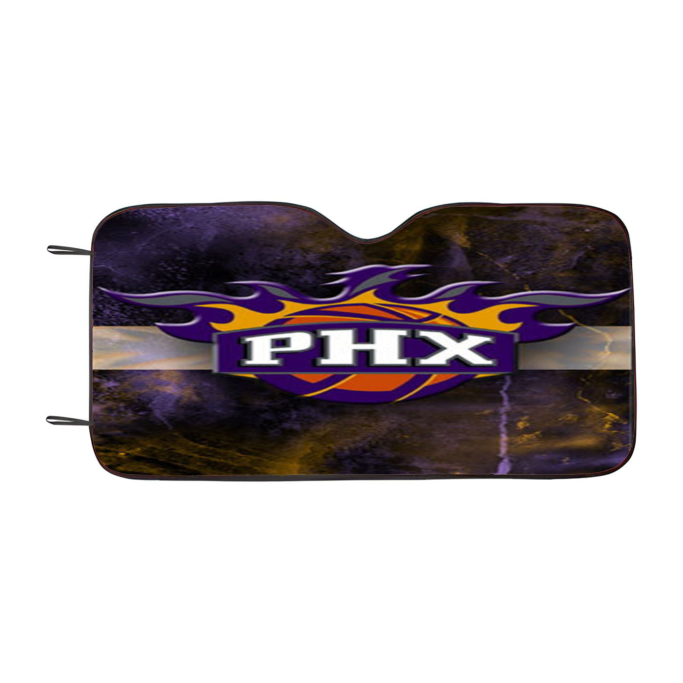 Phoenix Suns Design Car Auto Sun Shade Windshield Cover