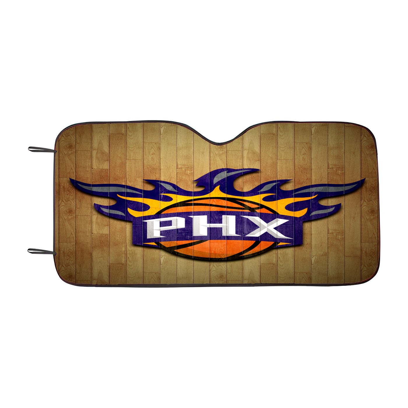 Phoenix Suns Hardwood Car Auto Sun Shade Windshield Cover