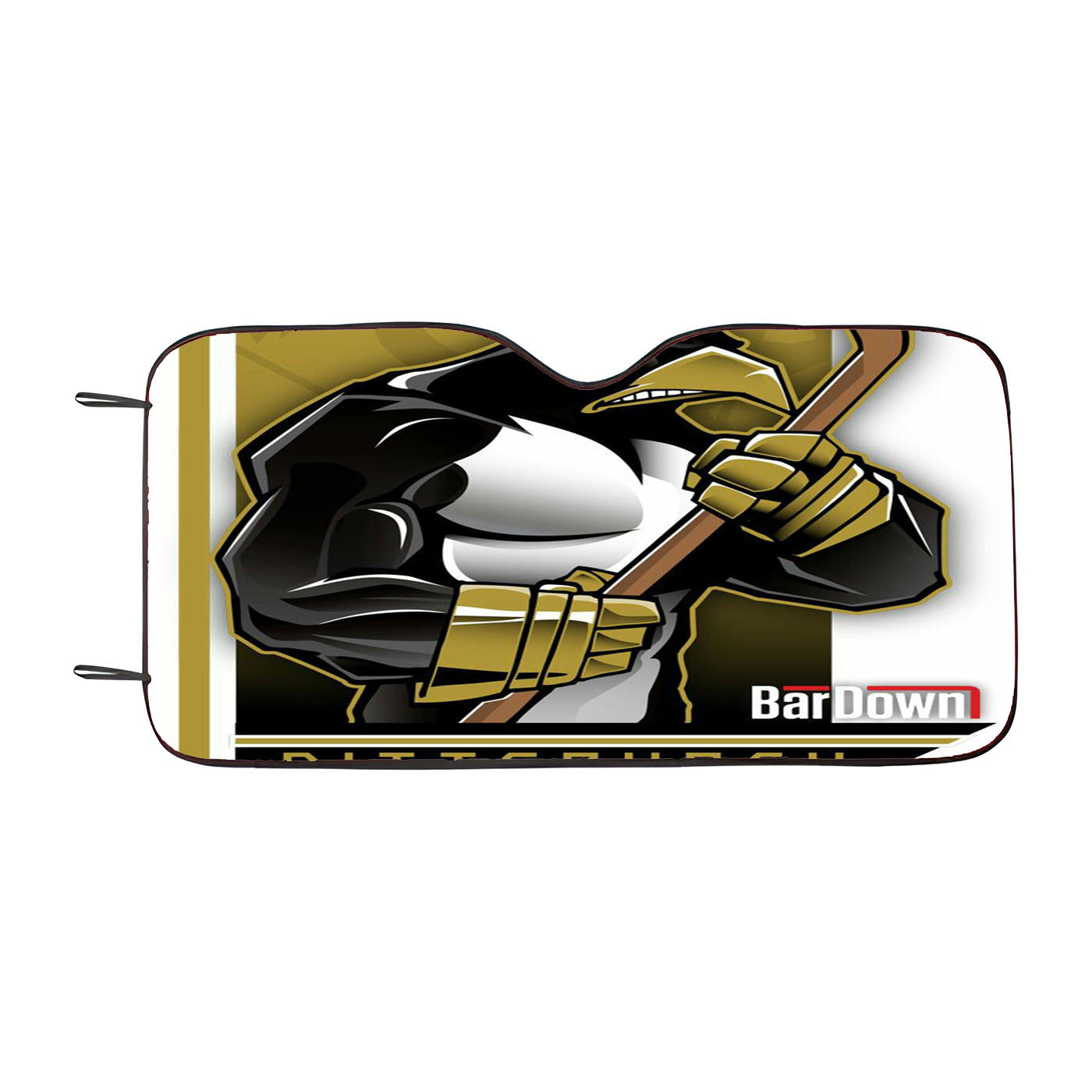 Pittsburg Penguins Nhl Hockey Car Auto Sun Shade Windshield Cover